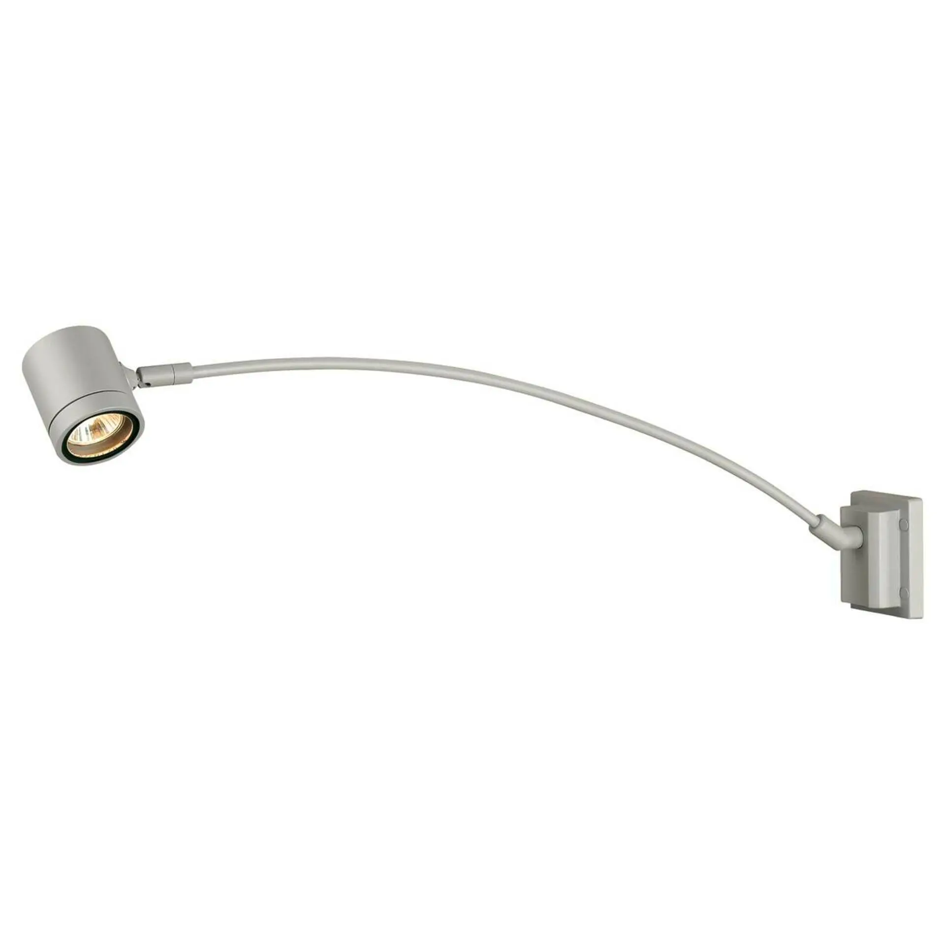 LA 233134 NEW MYRA display stříbrnošedá 230V GU10 50W IP55 - BIG WHITE (SLV)