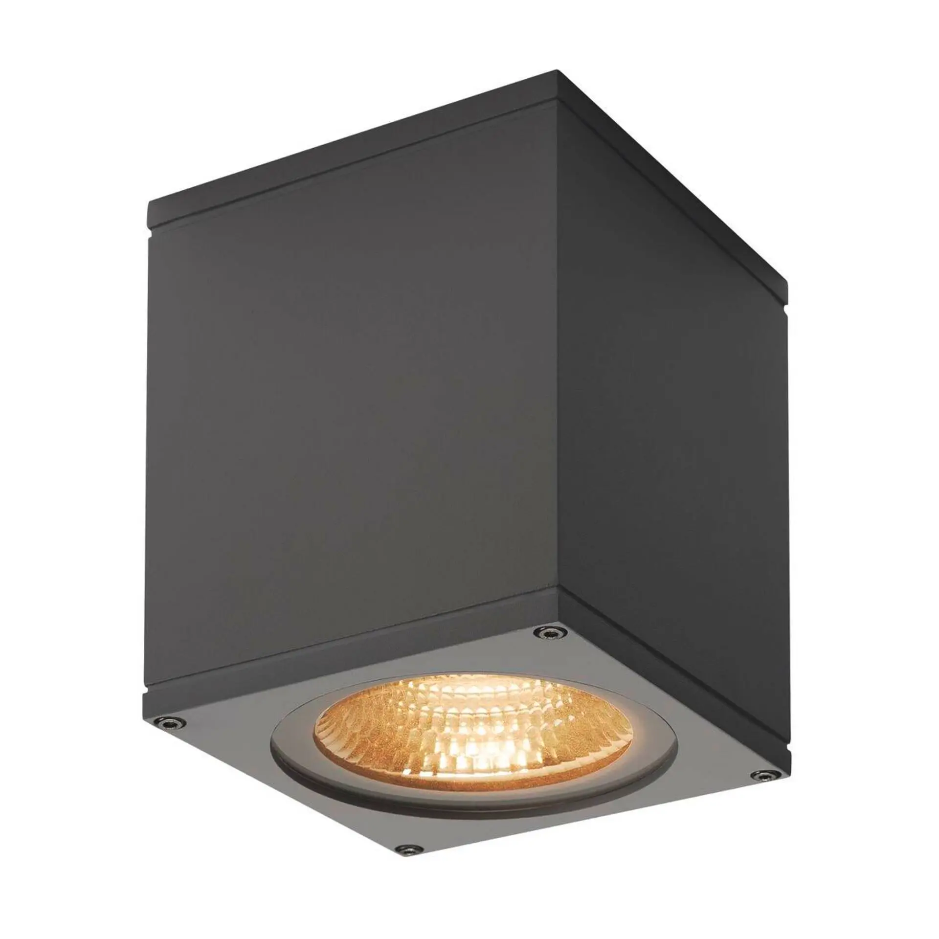 BIG WHITE SLV BIG THEO WALL, venkovní nástěnné svítidlo, Flood down, LED, 3000K, antracit, Š/V/H 13/14/13,5 cm 234525
