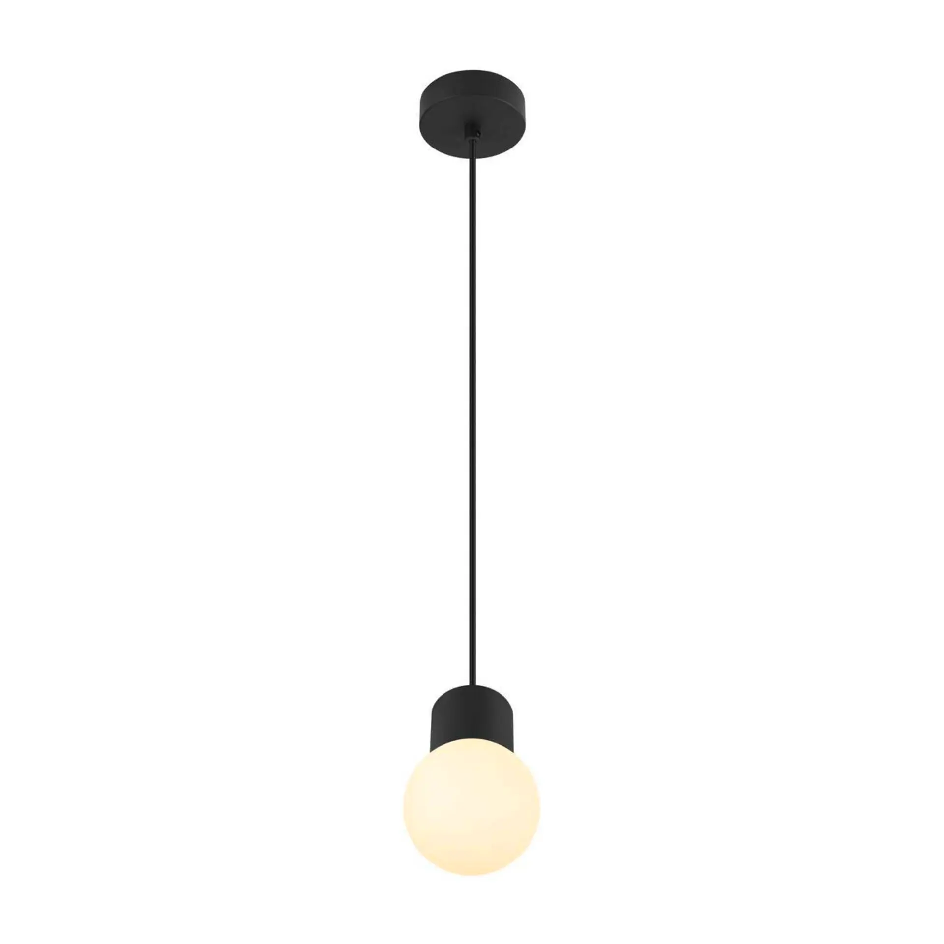 LA 1007815 VARYT závěsné svítidlo, 150 cm, E14, 6 W, černá - BIG WHITE (SLV)