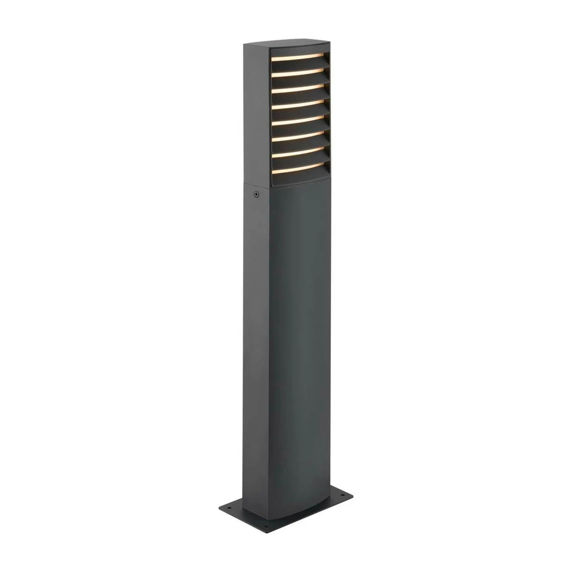 BIG WHITE SLV RASTERLYS POLE 70 Stojací lampa, 2700/3000 K, IP65, obdélníkový, antracitní 1008385