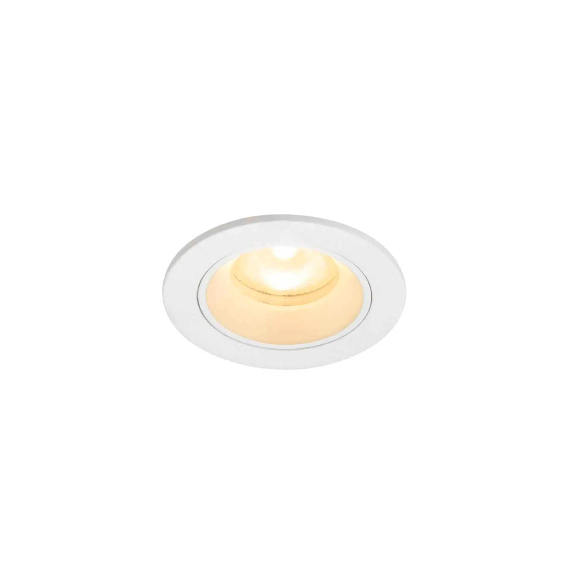 BIG WHITE SLV NUMINOS XS Stropní vestavné svítidlo, 3000 K, 55°, IP20, kulaté, bílé 1009305