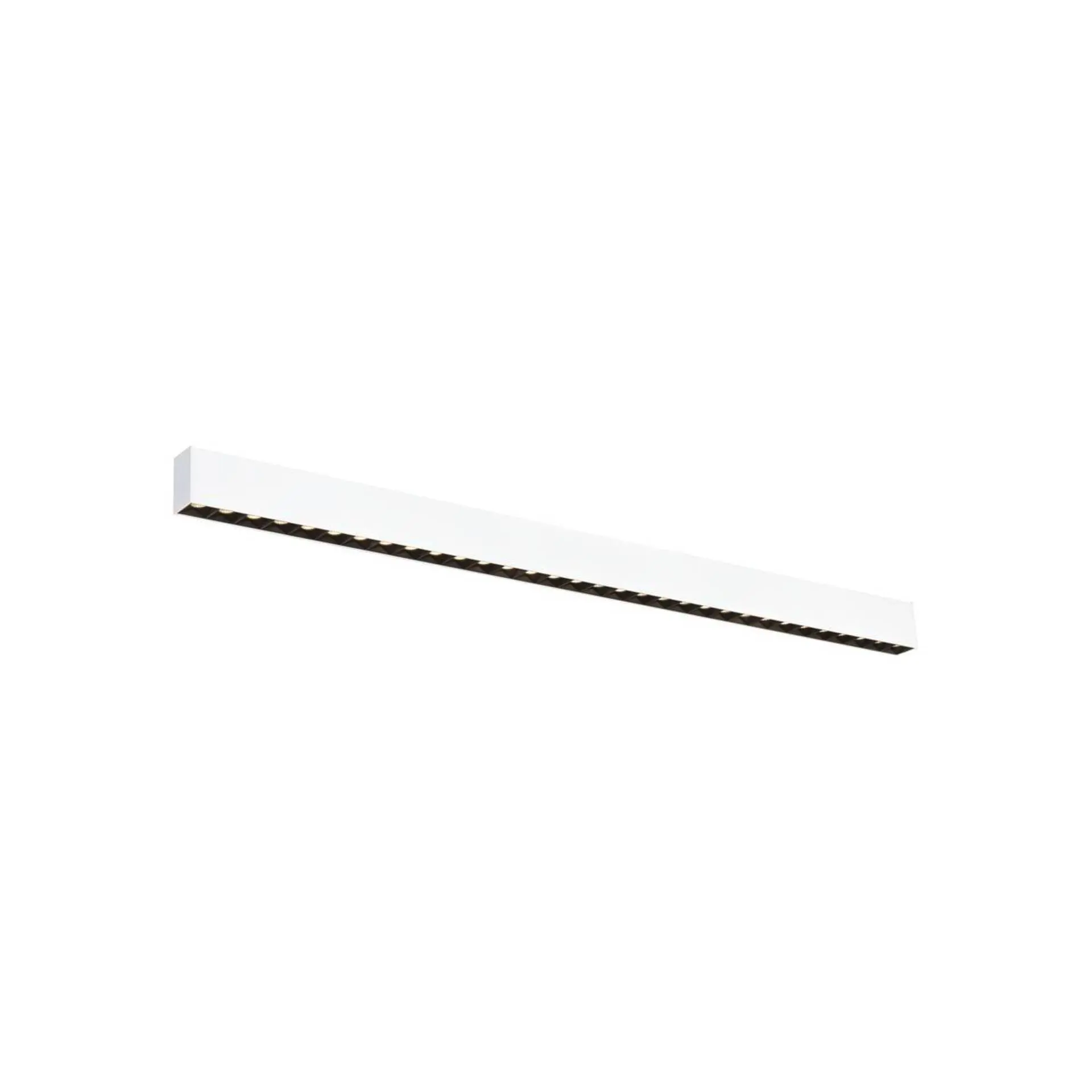 BIG WHITE SLV GLENOS PRO Povrchové stropní svítidlo, 1,2 m, DALI, UGR19, 3000K, 30 W, 75°, bílé / černé 1010517