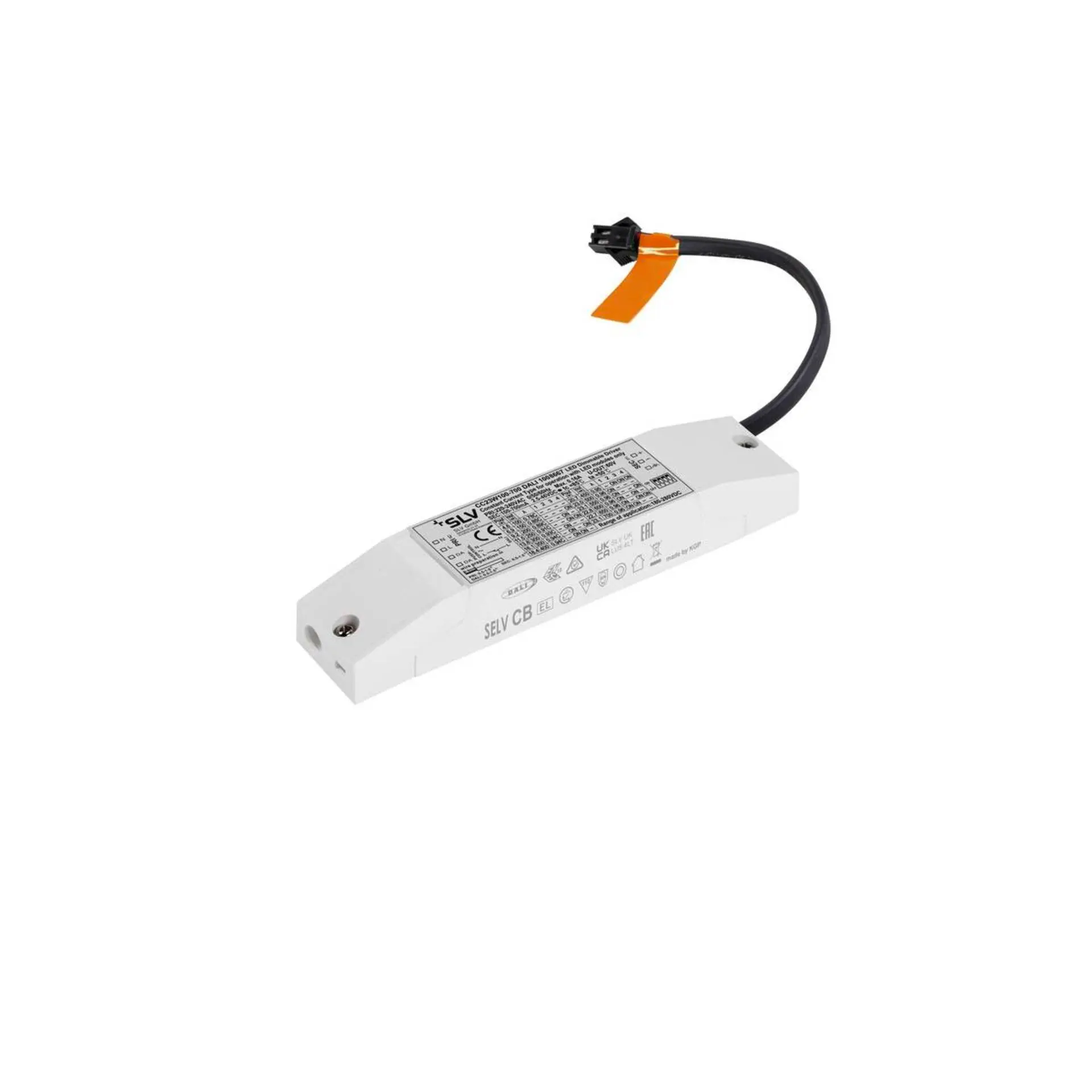 BIG WHITE SLV LED Driver 23 W, 200 mA, DALI 1010703