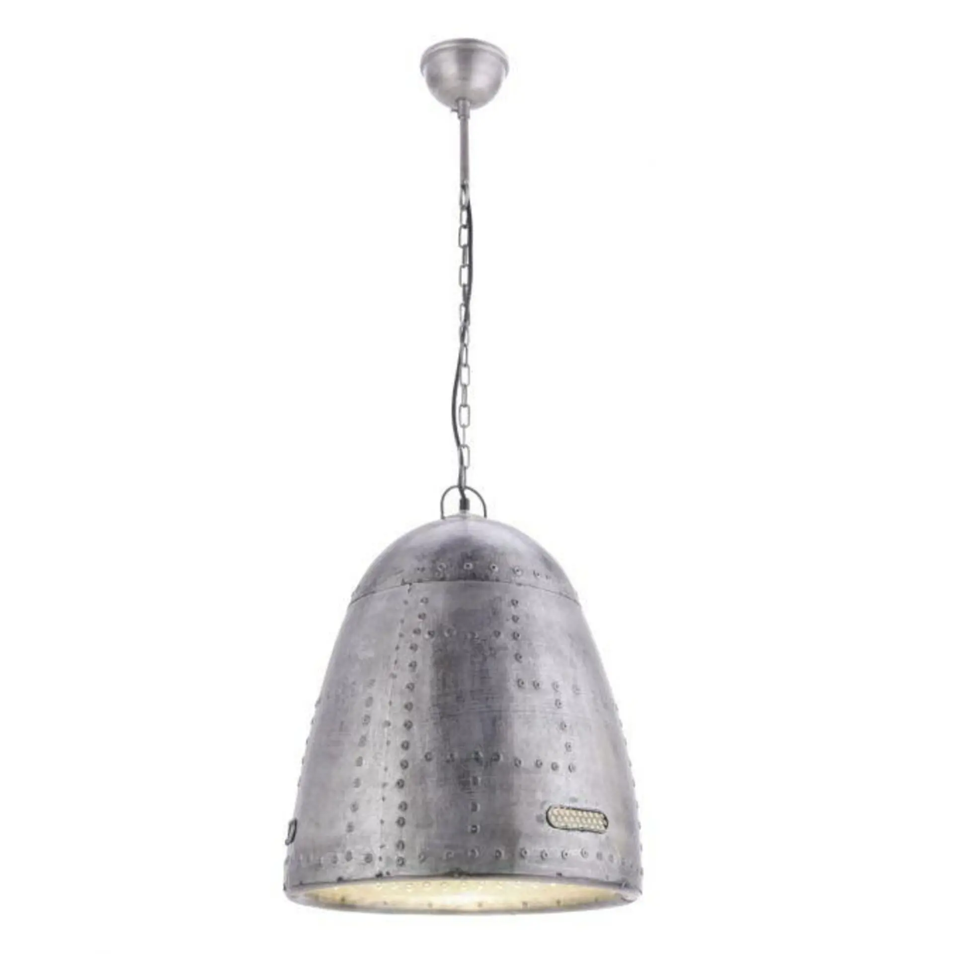 LEUCHTEN DIREKT is JUST LIGHT Závěsné svítidlo, oválné, vintage, železo, used-look LD 11495-77