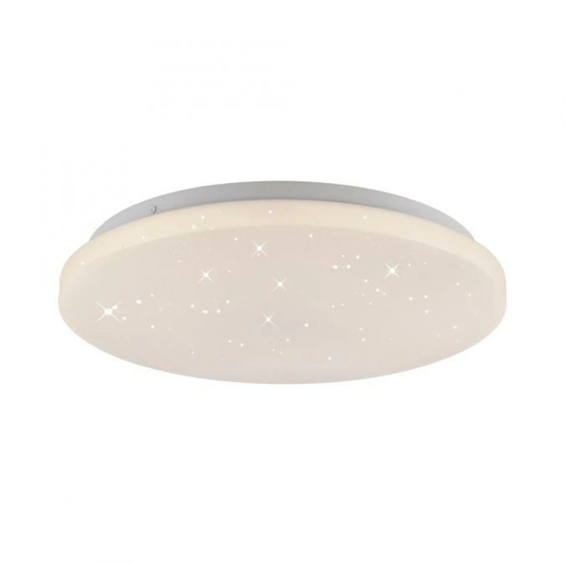 JUST LIGHT LED stropní svítidlo průměr 34cm bílé hvězdné nebe nadčasový design teplá bílá 3000K LD 14276-16