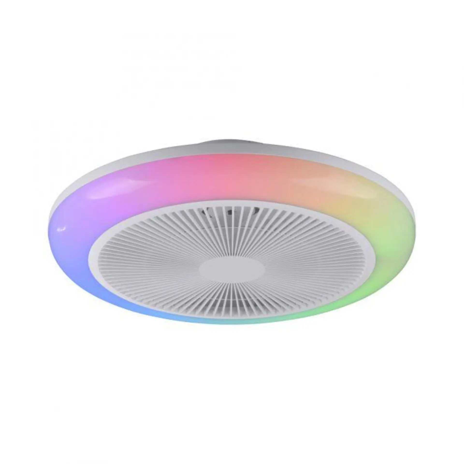 PAUL NEUHAUS JUST LIGHT LED stropní svítidlo s ventilátorem BRANDA bílé RGB CCT RGB/3000-6500K