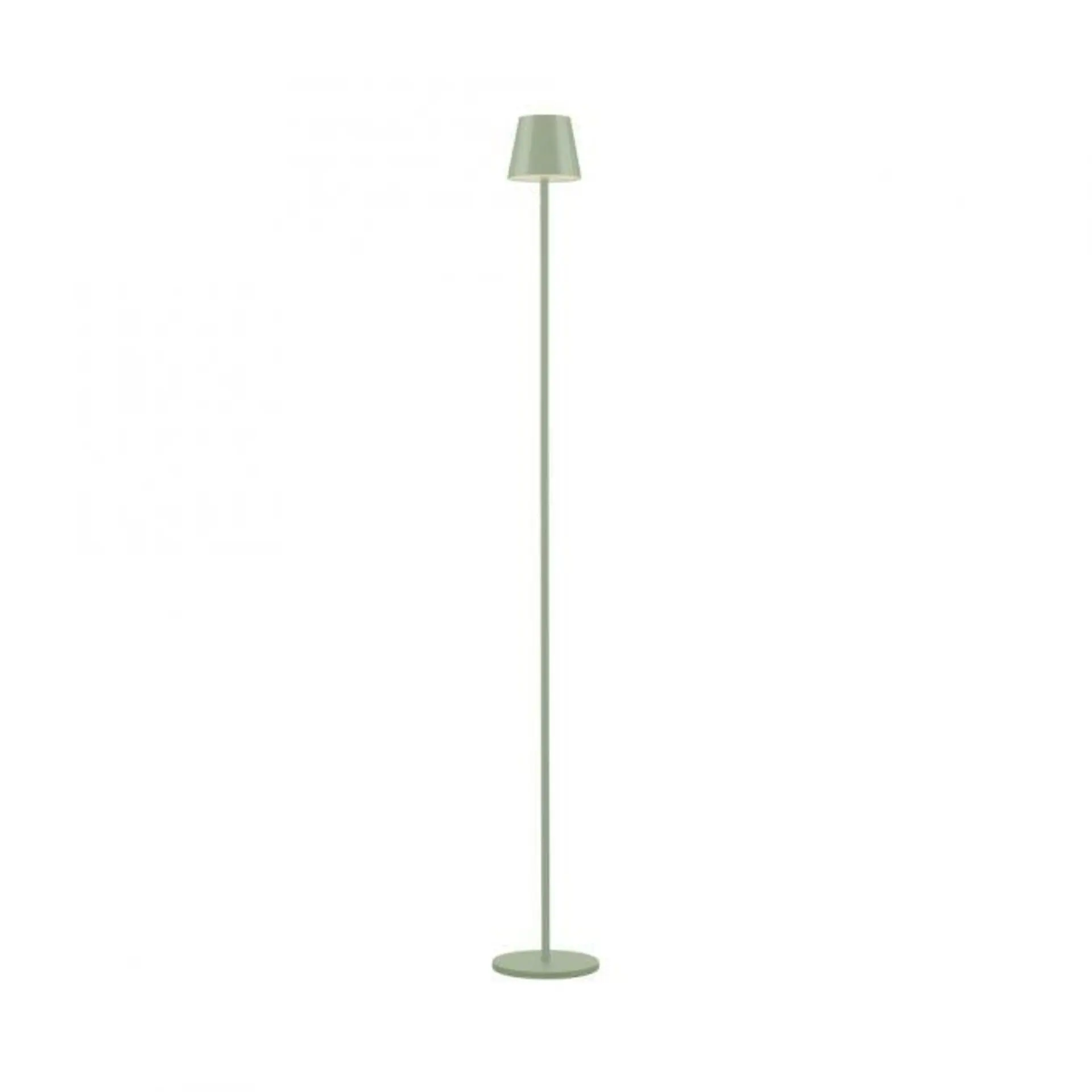 JUST LIGHT LED bateriové svítidlo zelené, stojací a stolní lampa, dotykový stmívač, IP54 pro venkovní použití 3000K