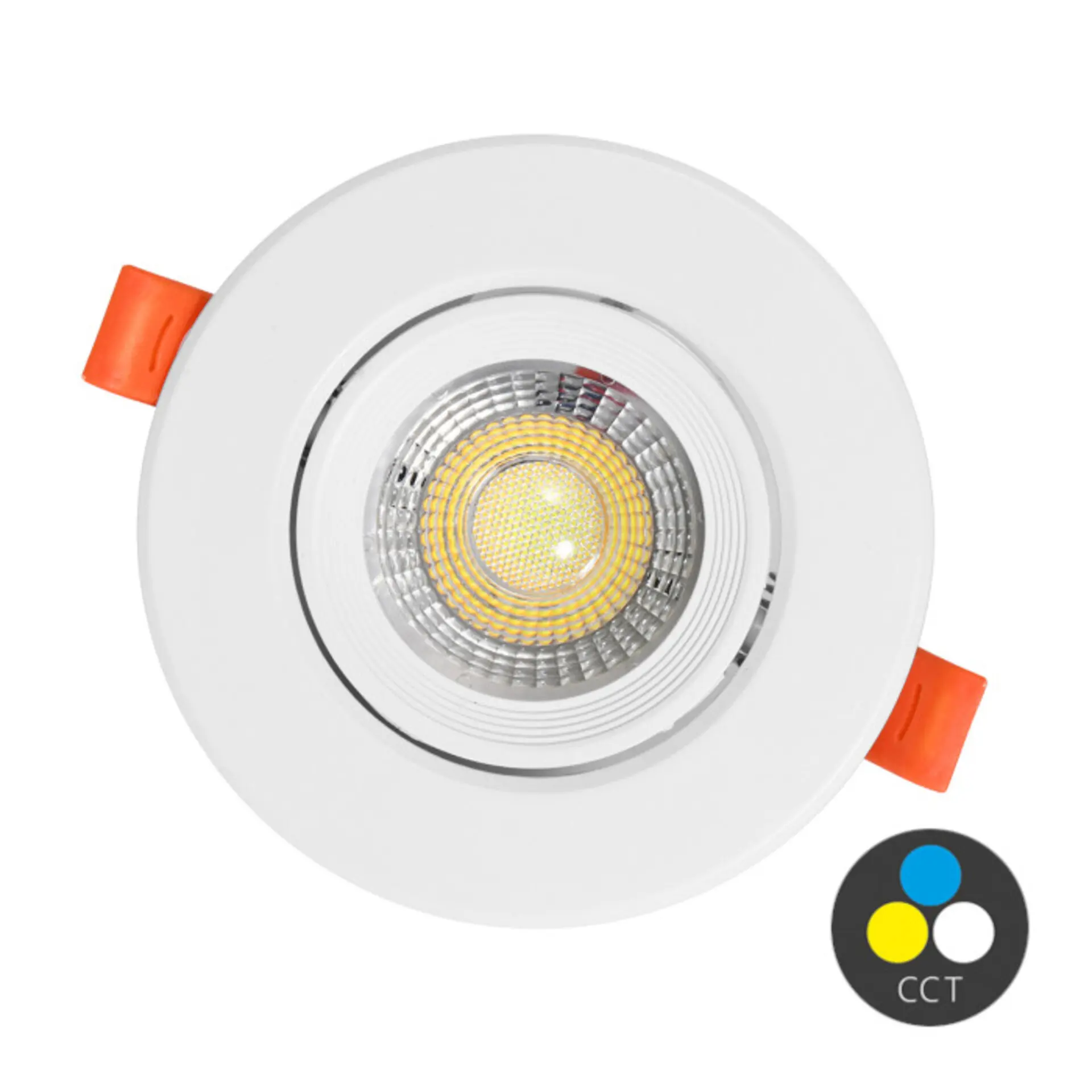 Ecolite SMD kruh 11cm výklopný 12W IP20 960lm 3CCT bílá LED-ZHS04/12W/CCT/BI