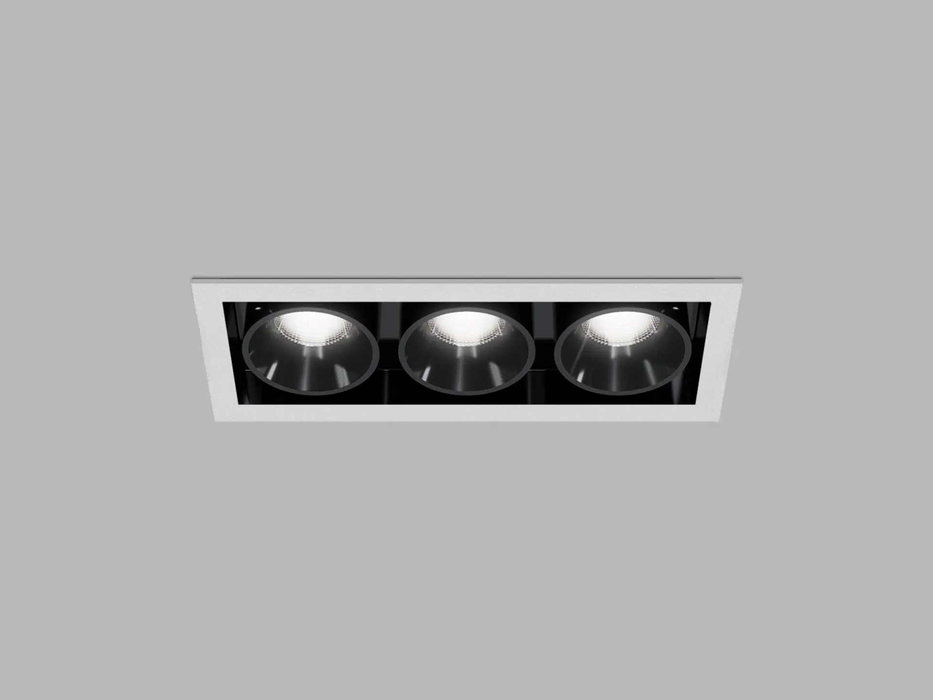 LED2 2560771DT LED2 Zápustné svítidlo RIVA MAXI 3, W TRIAC 15W 2700K/3000K/4000K UGR bílá - LED2 Lighting