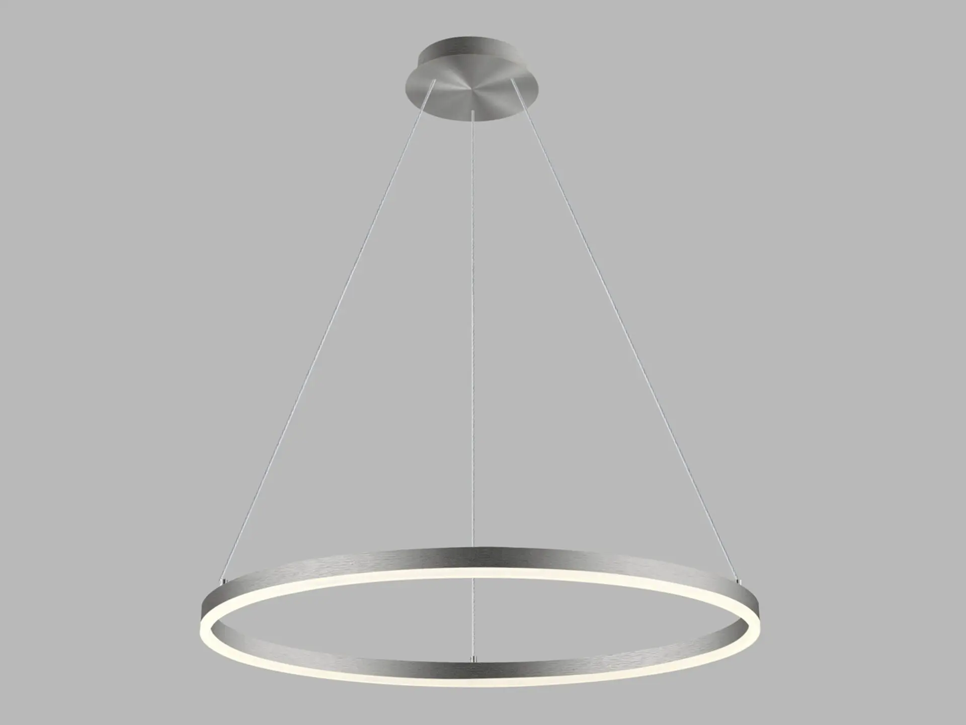 LED2 3271076D LED2 Závěsné svítidlo CIRCLE 80 P-Z, N DALI/PUSH 62W 2700K/3000K/4000K matný nikl - LED2 Lighting