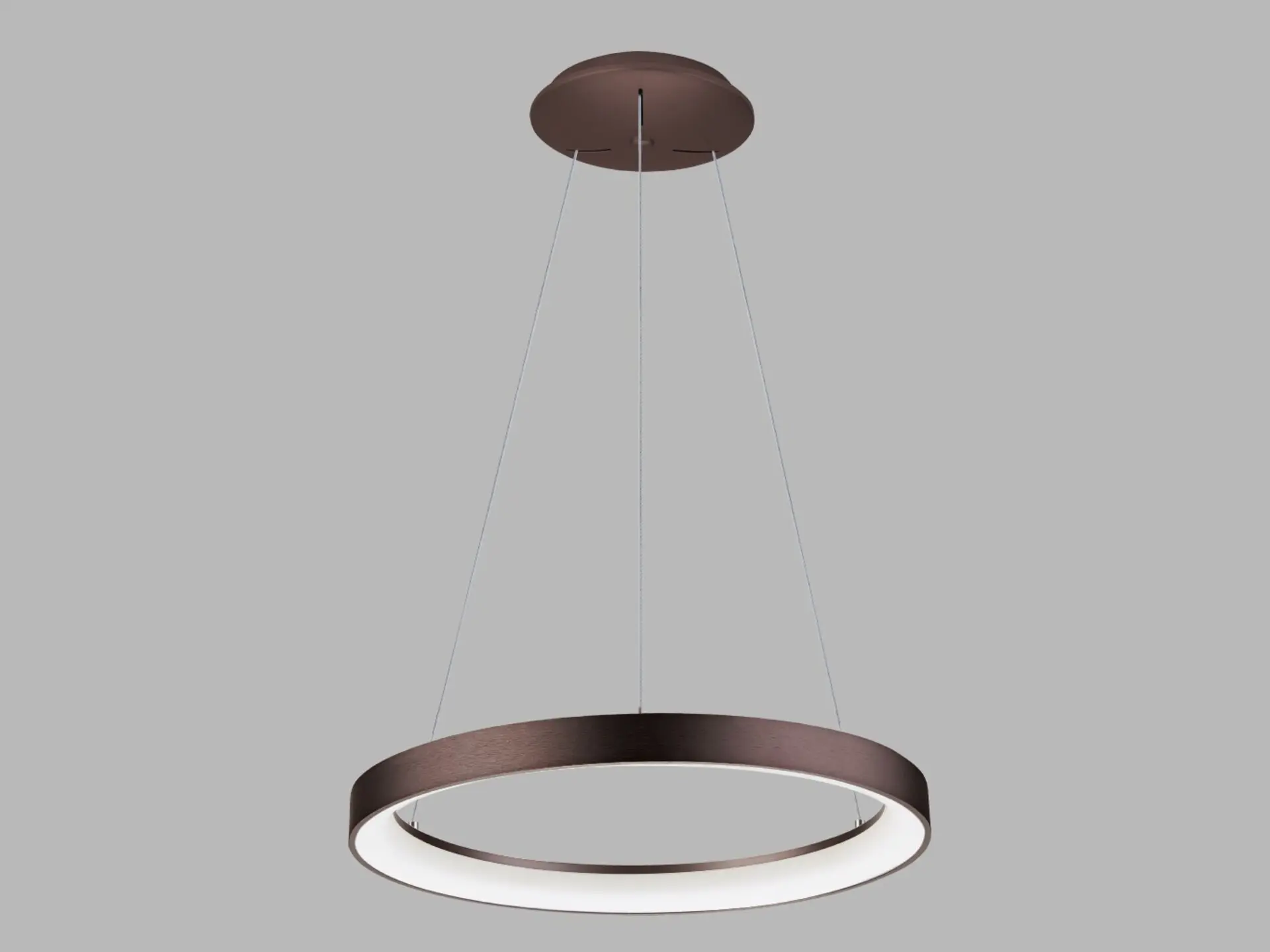 LED2 3273278ZBTW Závěsné svítidlo BELLA SLIM 58 P-Z, CF ZIGBEE TW 48W 2700K-4000K hnědá