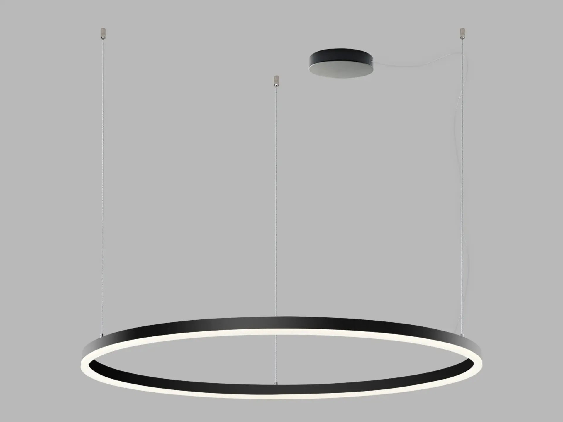 LED2 3273473CSTW Závěsné svítidlo CIRCLE 100 P-Z, B CASAMBI TW 80W 2700K-4000K černá