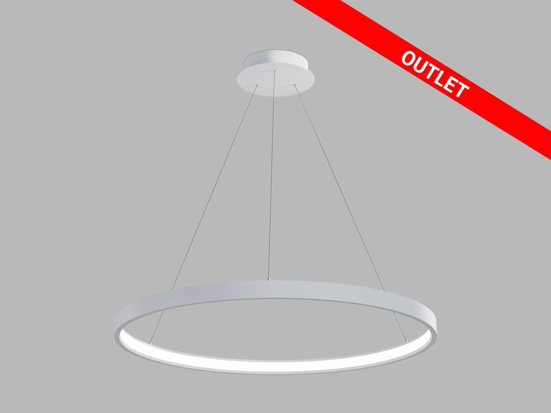 LED2 3275251DT Závěsné svítidlo CIRO 80 P-Z, W TRIAC DIM 60W 3000K/4000K bílá