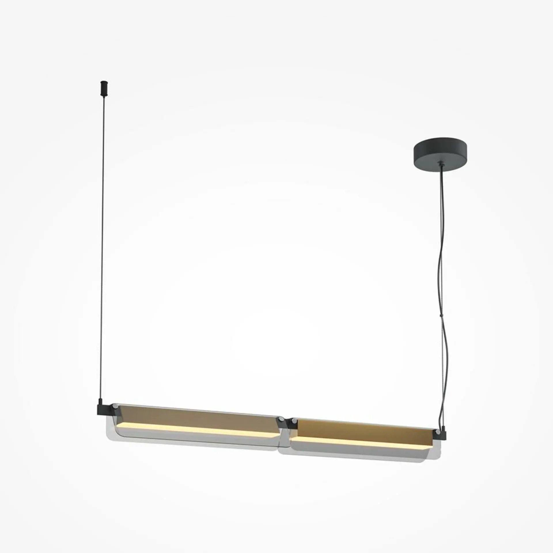 MAYTONI Závěsné svítidlo Flat 3000K 20W MOD296PL-L20BS3K