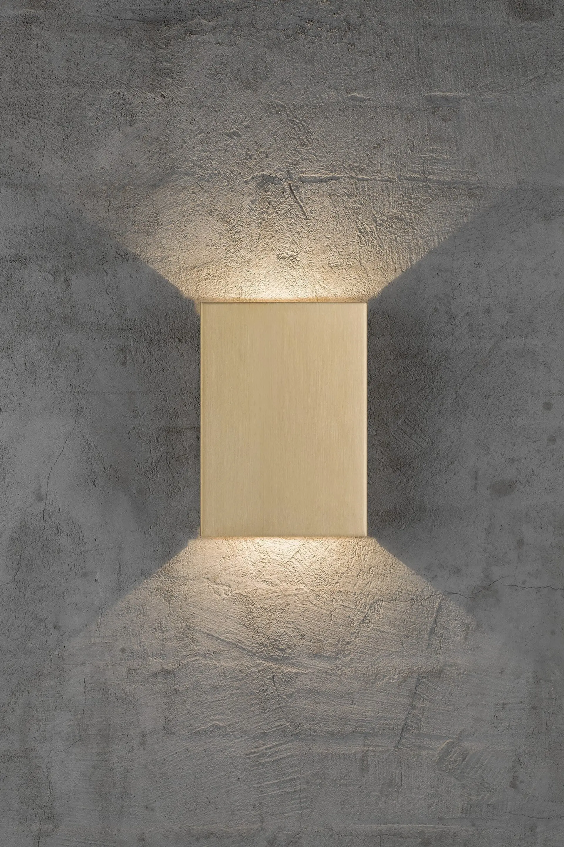 NORDLUX venkovní nástěnné svítidlo Fold 15 2x5W LED mosaz čirá 2019051035