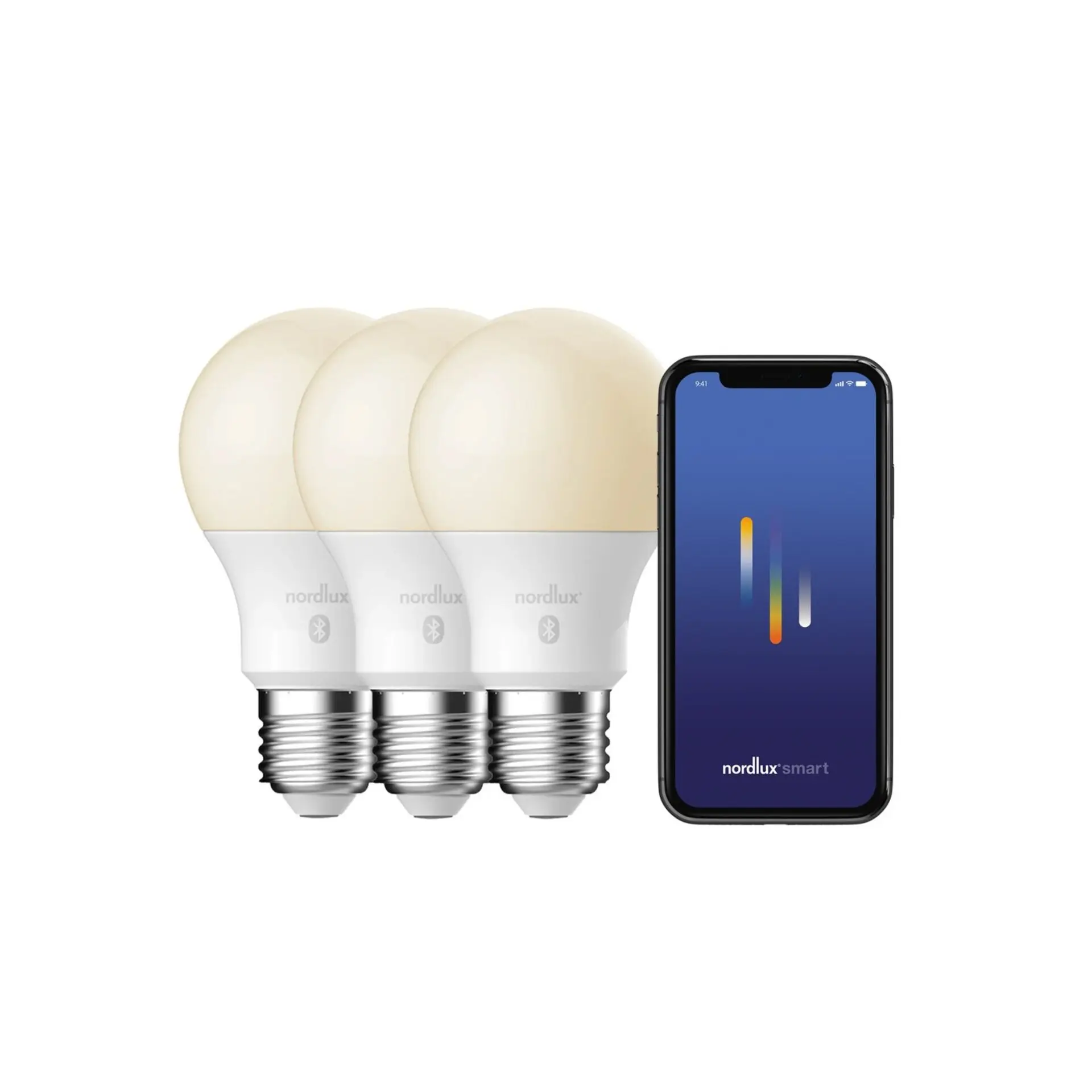 NORDLUX Smart E27 2200-6500K 900lm set 3ks 2270022701