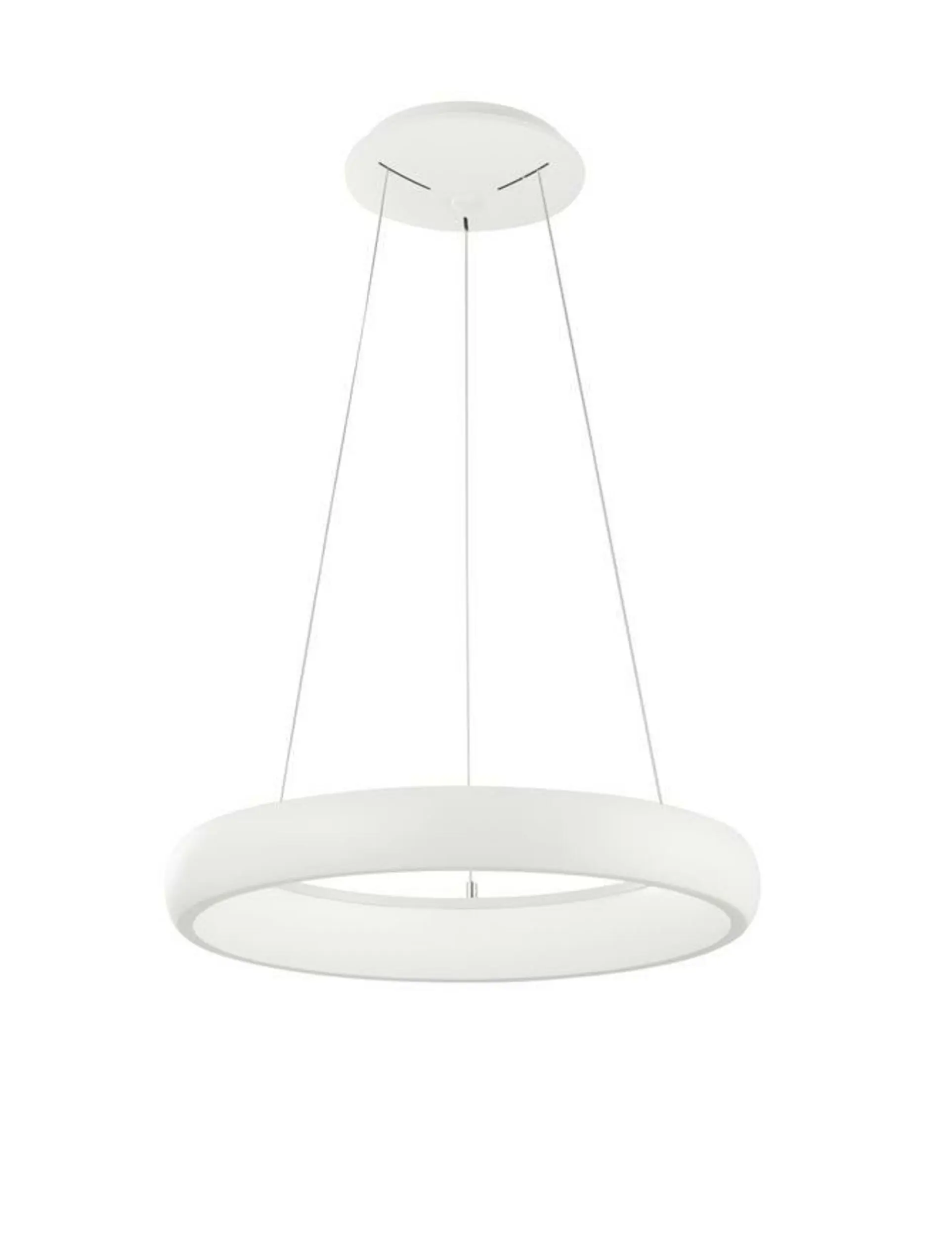NOVA LUCE závěsné svítidlo ALBI bílý hliník a akryl LED 32W 230V 3000K IP20 stmívatelné 8105618