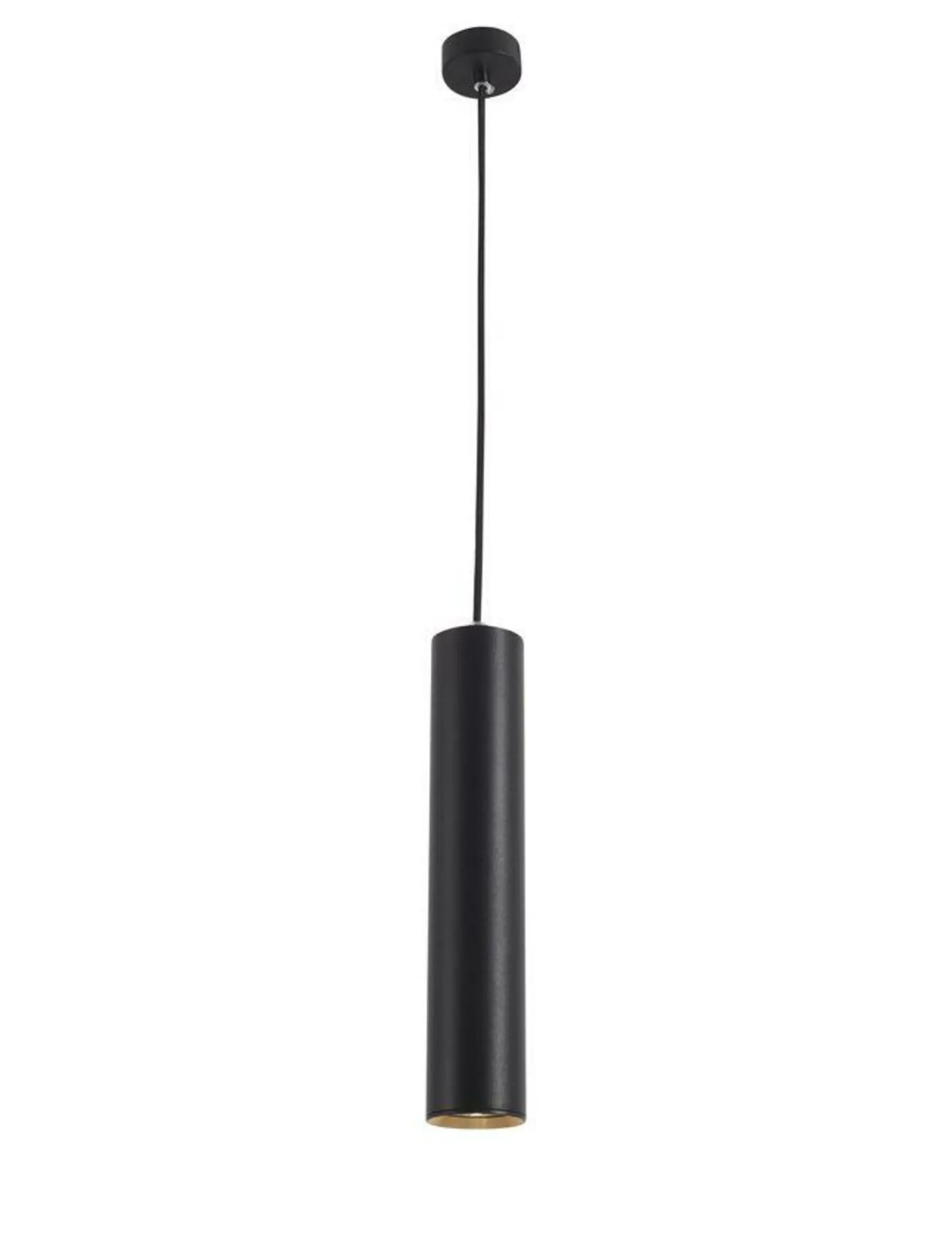 NOVA LUCE závěsné svítidlo GIA černý hliník GU10 1x10W 230V IP20 bez žárovky 834870