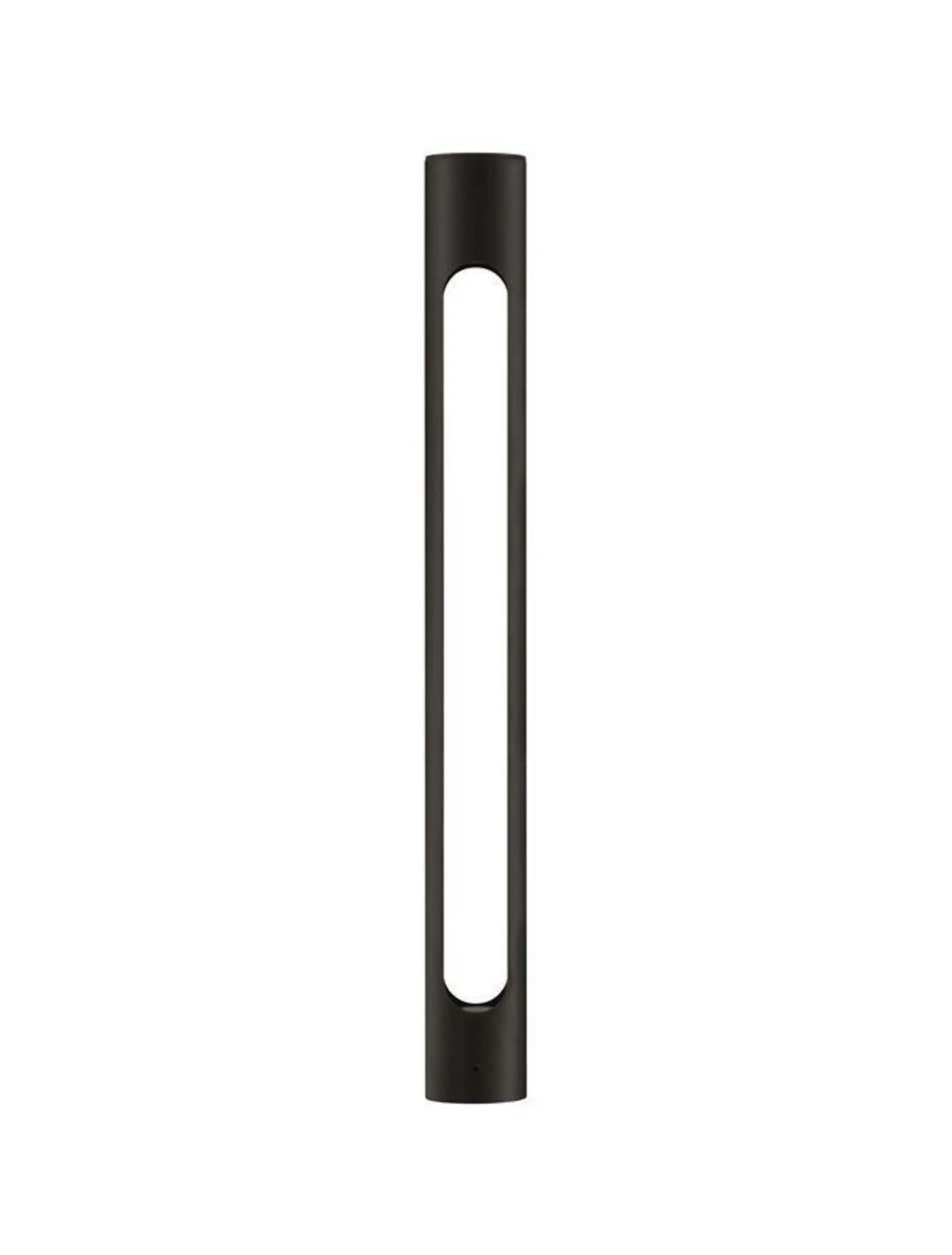 NOVA LUCE venkovní sloupkové svítidlo ELLERY černý hliník a akryl LED 12W 3000K 100-240V IP65 9100918