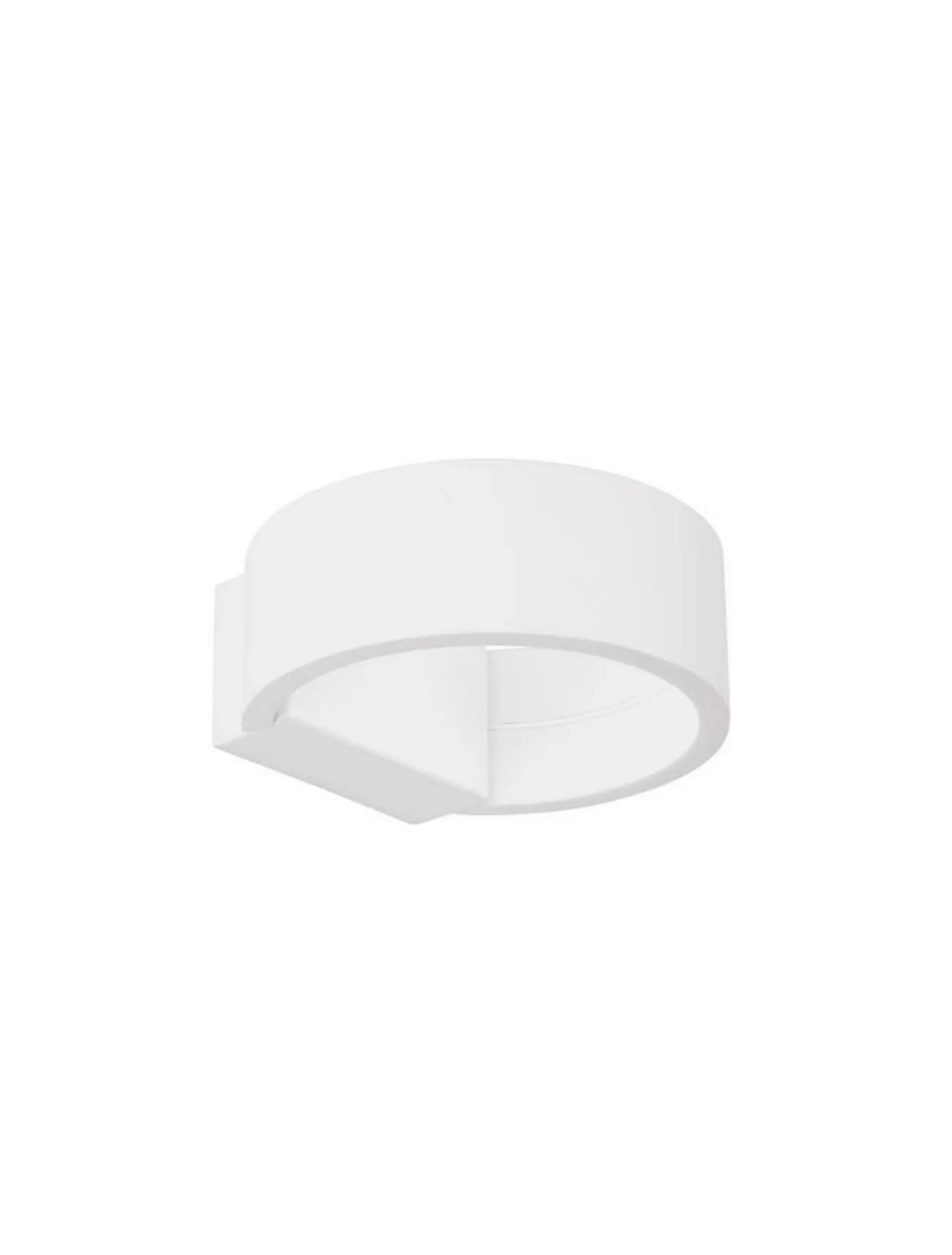 NOVA LUCE nástěnné svítidlo ENNA bílý hliník a akryl LED 6W 220-240V 3000K IP20 9102461