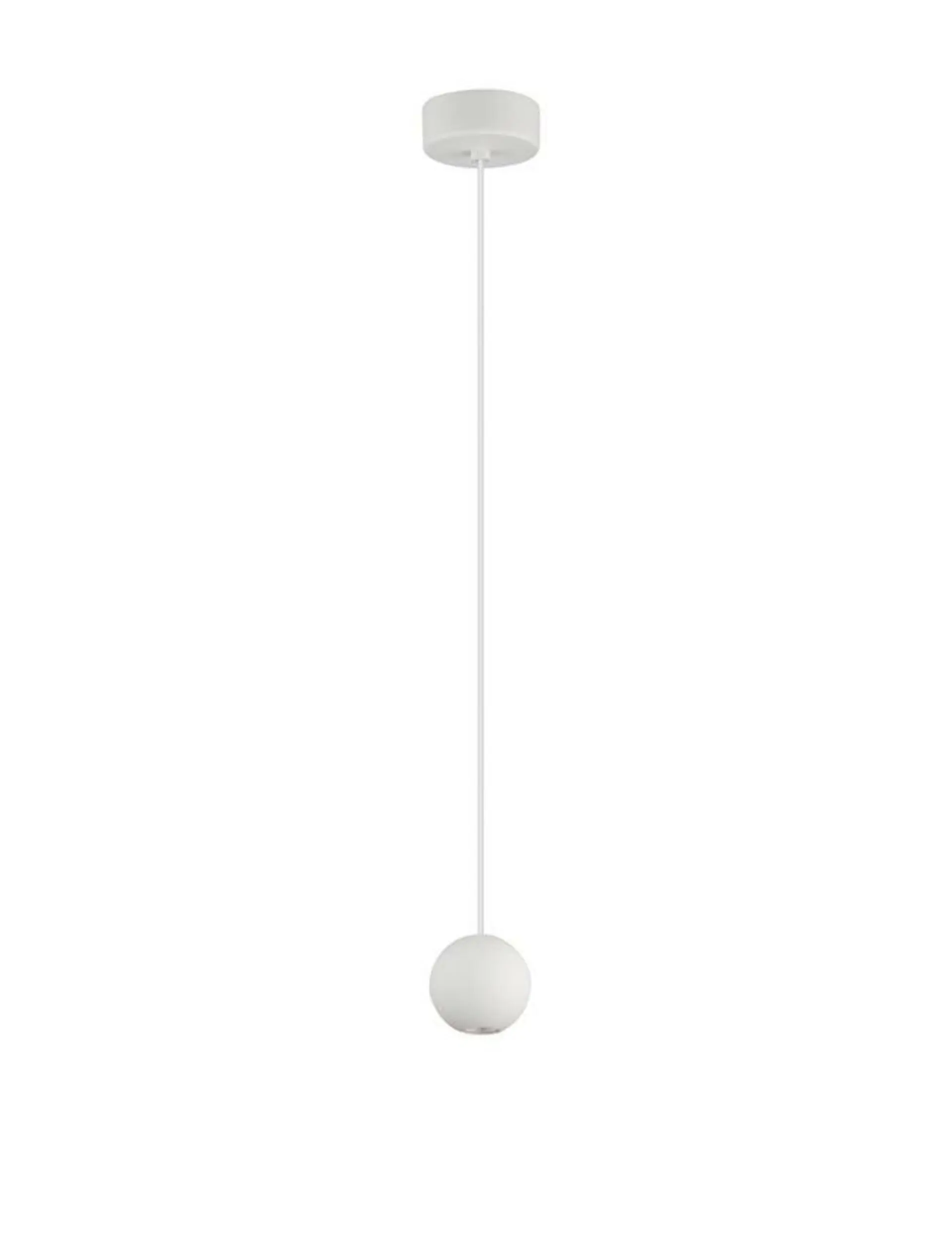 Nova Luce Elegantní závěsné LED svítidlo Nocci - 4,5 W, 220 lm, bílá NV 9103211