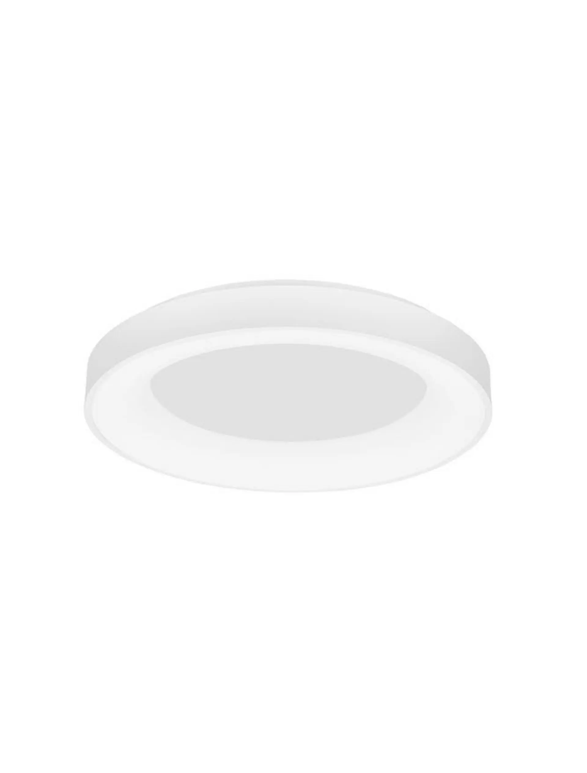 NOVA LUCE stropní svítidlo RANDO THIN bílý hliník a akryl LED 50W 230V 4000K IP20 stmívatelné 9353850