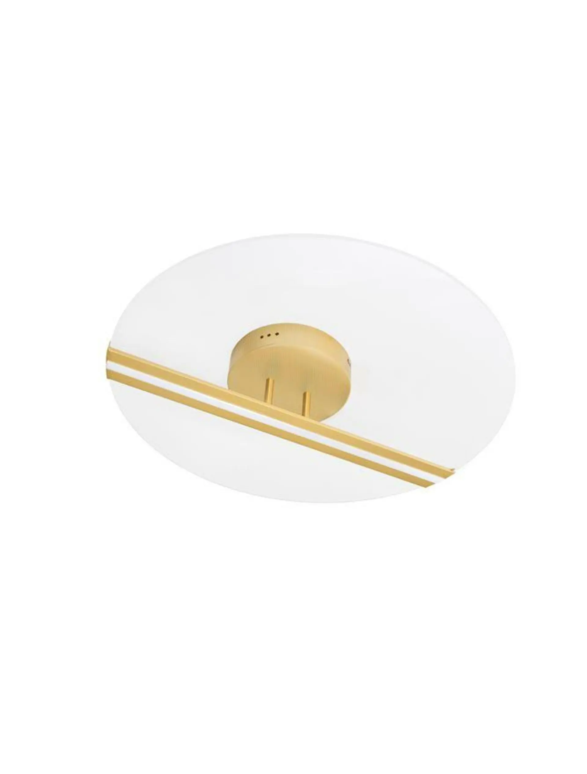 NOVA LUCE stropní svítidlo JERTUNA zlatý hliník a akryl LED 30W 230V 3000K IP20 9545330