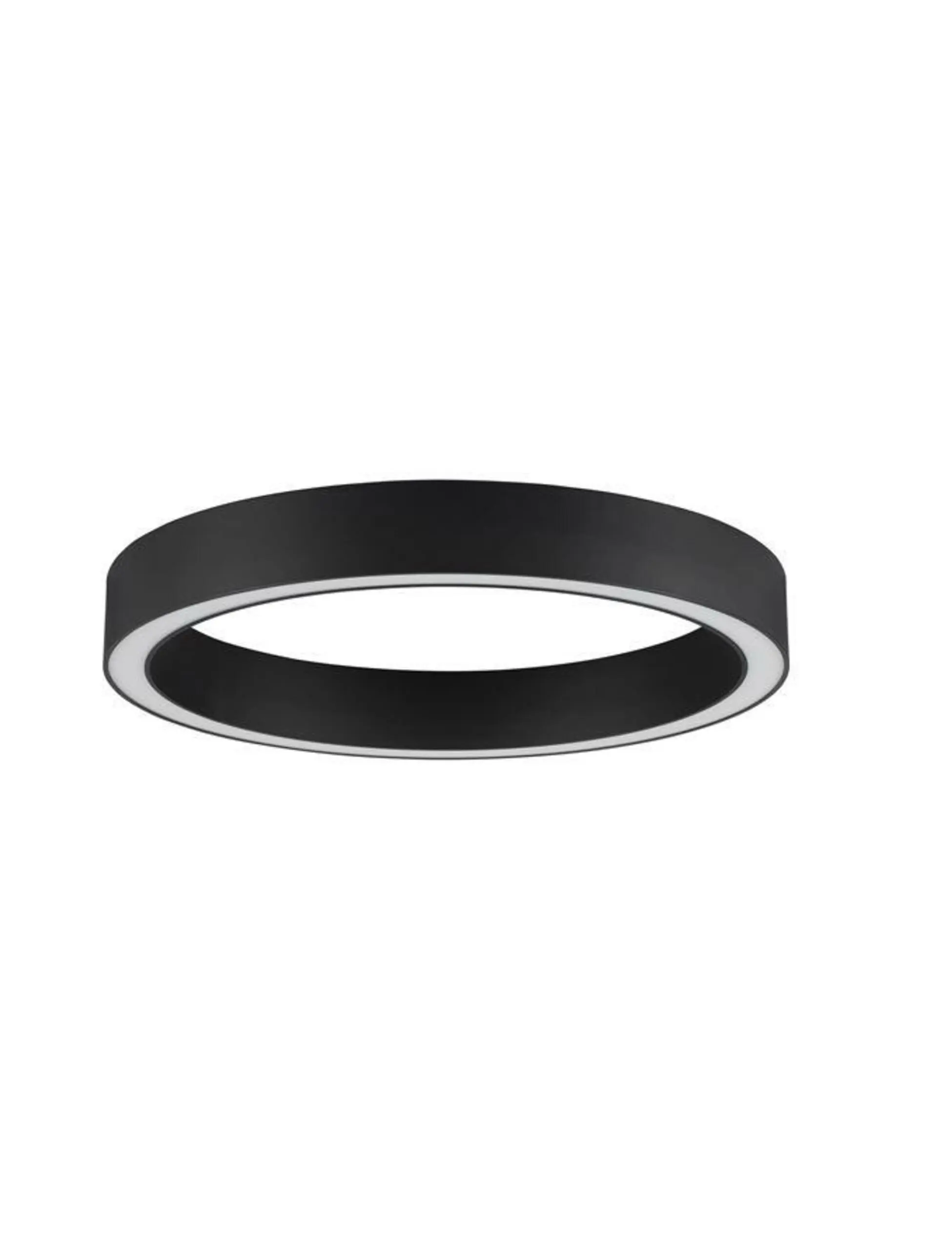 NOVA LUCE stropní svítidlo STING LED stropní svítidlo hliník a akryl černá Epistar SMD2835 40W 3000K Eaglerise TRIAC driver D60 H7.8 120st. IP20 stmívatelné 9558610