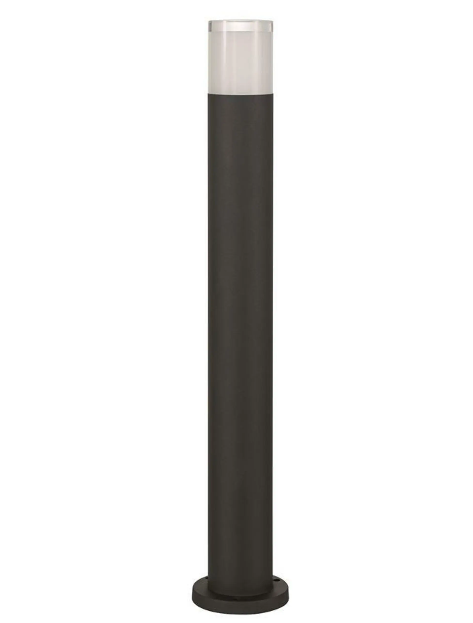 NOVA LUCE venkovní sloupkové svítidlo NOTEN LED černý hliník čirý a bílý akryl 8W 3000K 220-240V IP65 120st. IP65 9905021