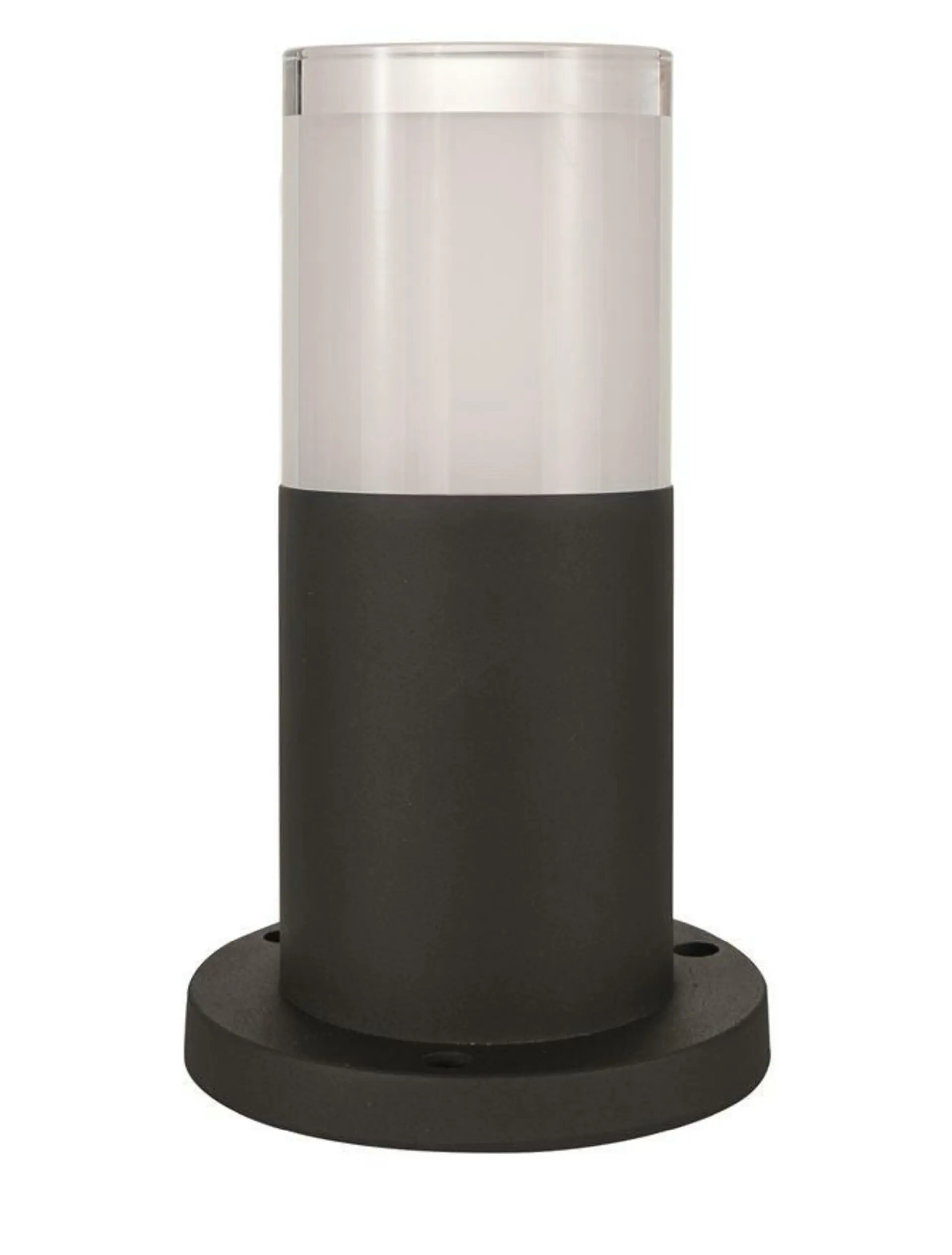 NOVA LUCE venkovní sloupkové svítidlo NOTEN černý hliník čirý a bílý akryl LED 8W 3000K 220-240V IP65 120st. IP65 9905023