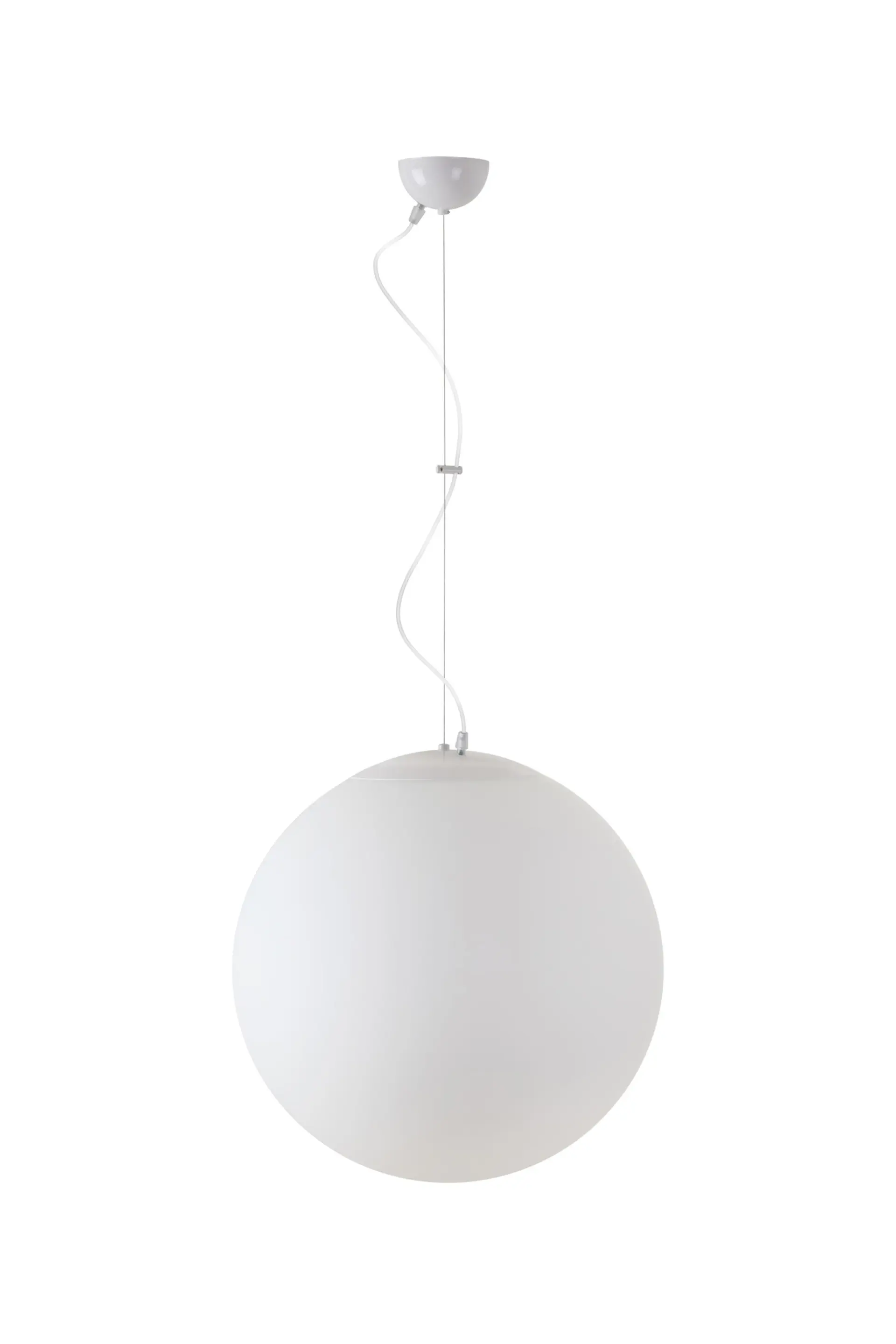 OSMONT ADR45375 ADRIA L4 závěsné skleněné svítidlo bílá IP40 40W E27 HF