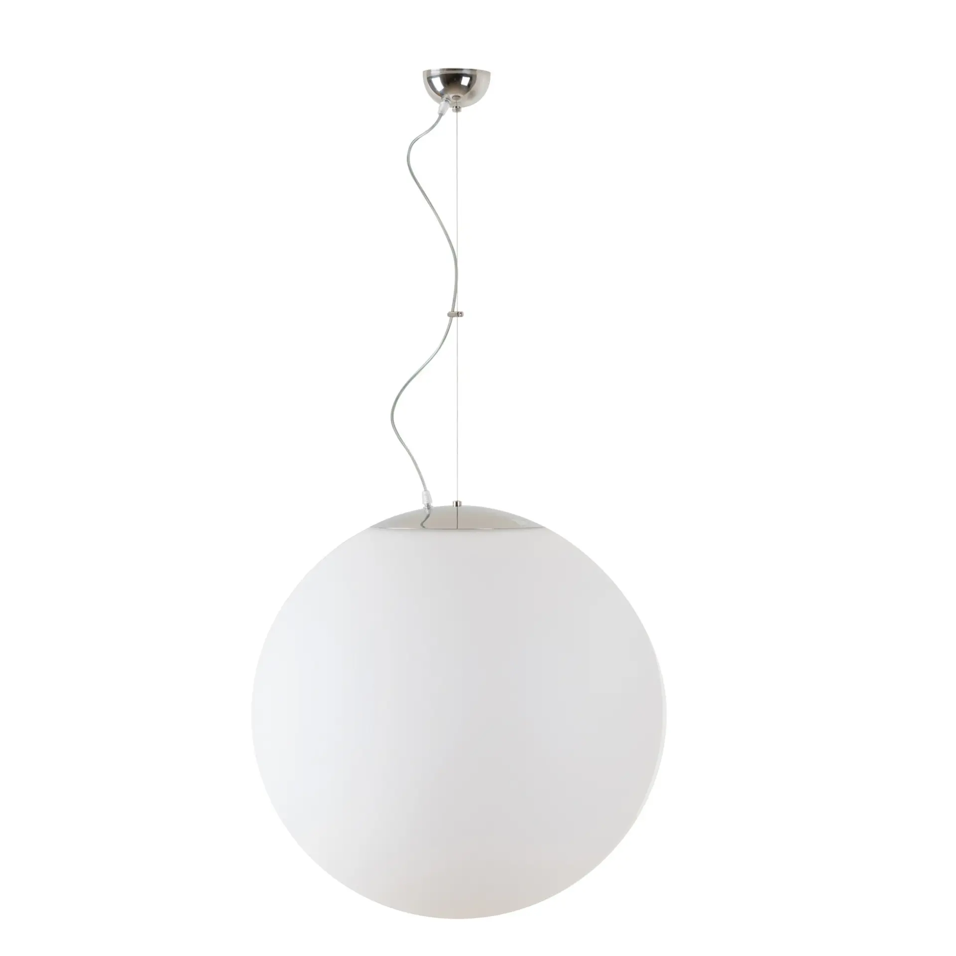 OSMONT ADR60322 ADRIA L5 závěsné skleněné svítidlo nerez leštěná / bílá IP40 3000 K 48W LED DALI