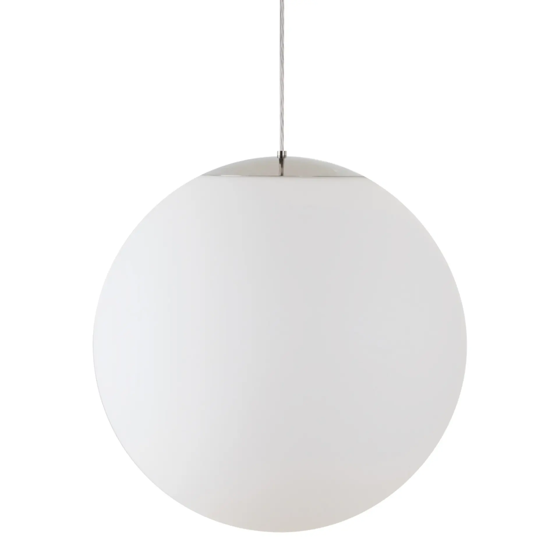 OSMONT ADR62237 ADRIA S5 HP závěsné skleněné svítidlo nerez leštěná / bílá IP40 3000 K 65W LED DALI