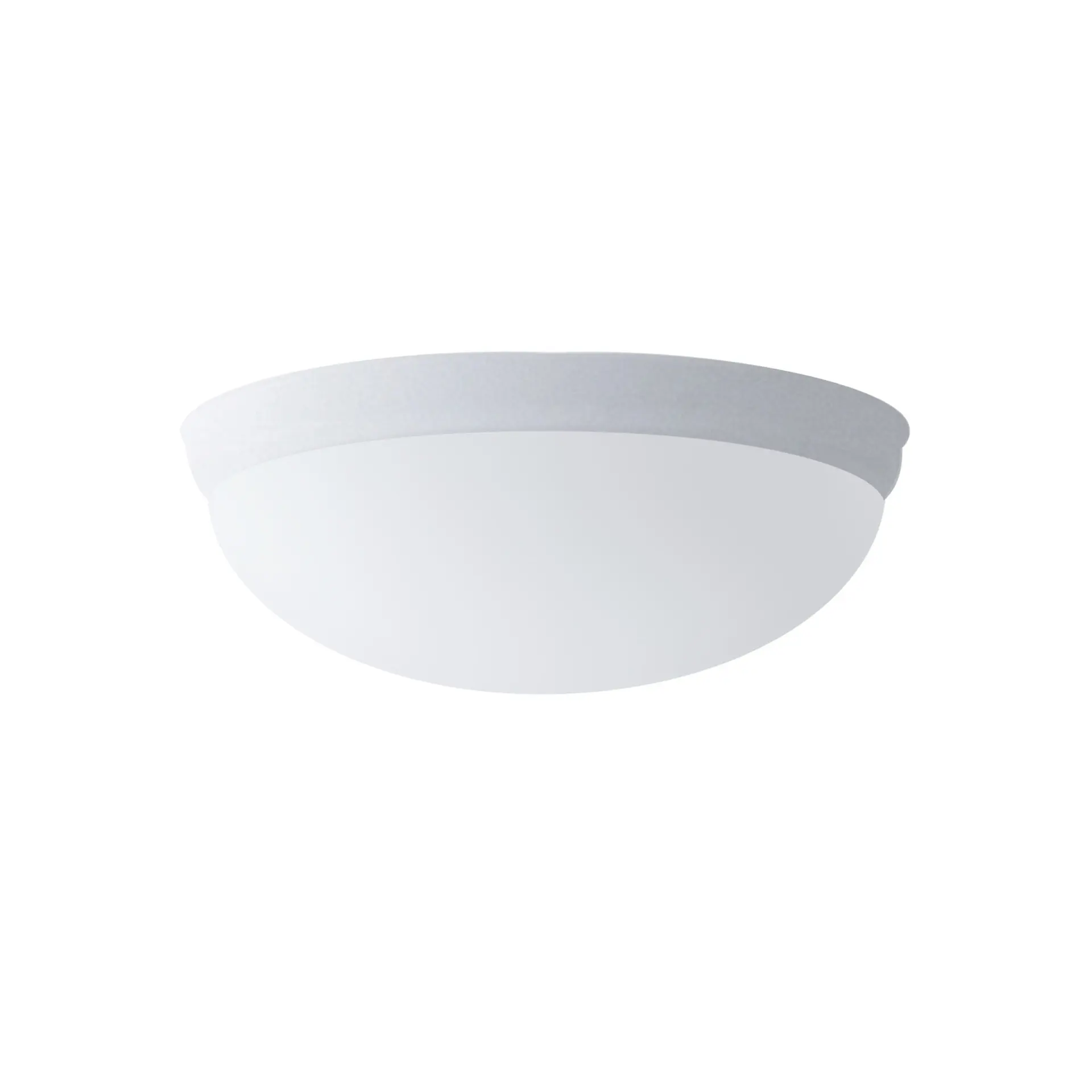 OSMONT ALM41659 ALMA D1 stropní/nástěnné skleněné svítidlo stříbrná / bílá IP41 25W E27