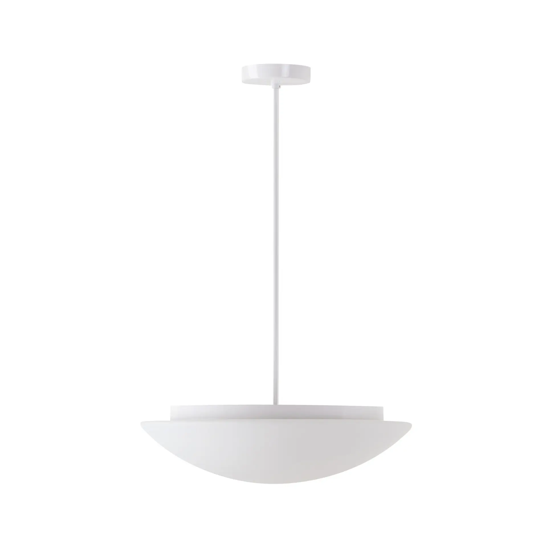 OSMONT AUR54021 AURA P5 závěsné skleněné svítidlo bílá IP40 3x25W E27