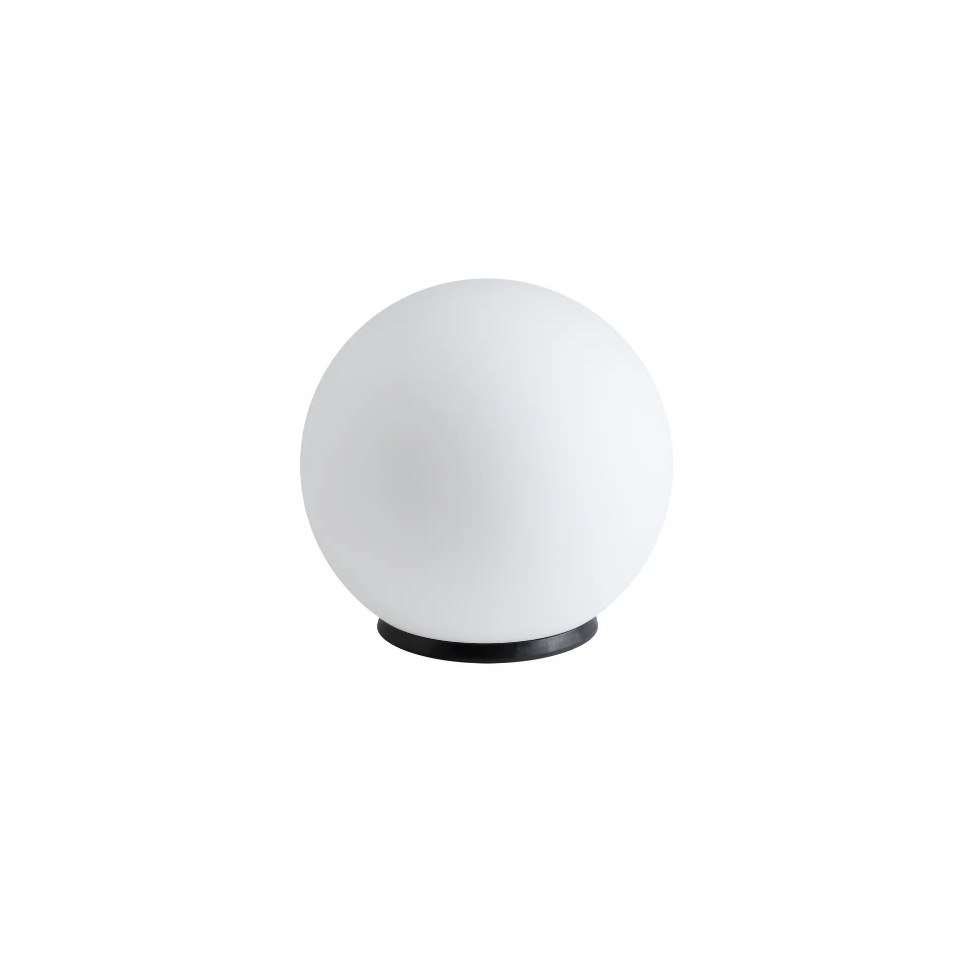 OSMONT BIA50534 BIANCA 2 stolní skleněná lampa černá / bílá IP40 40W E27