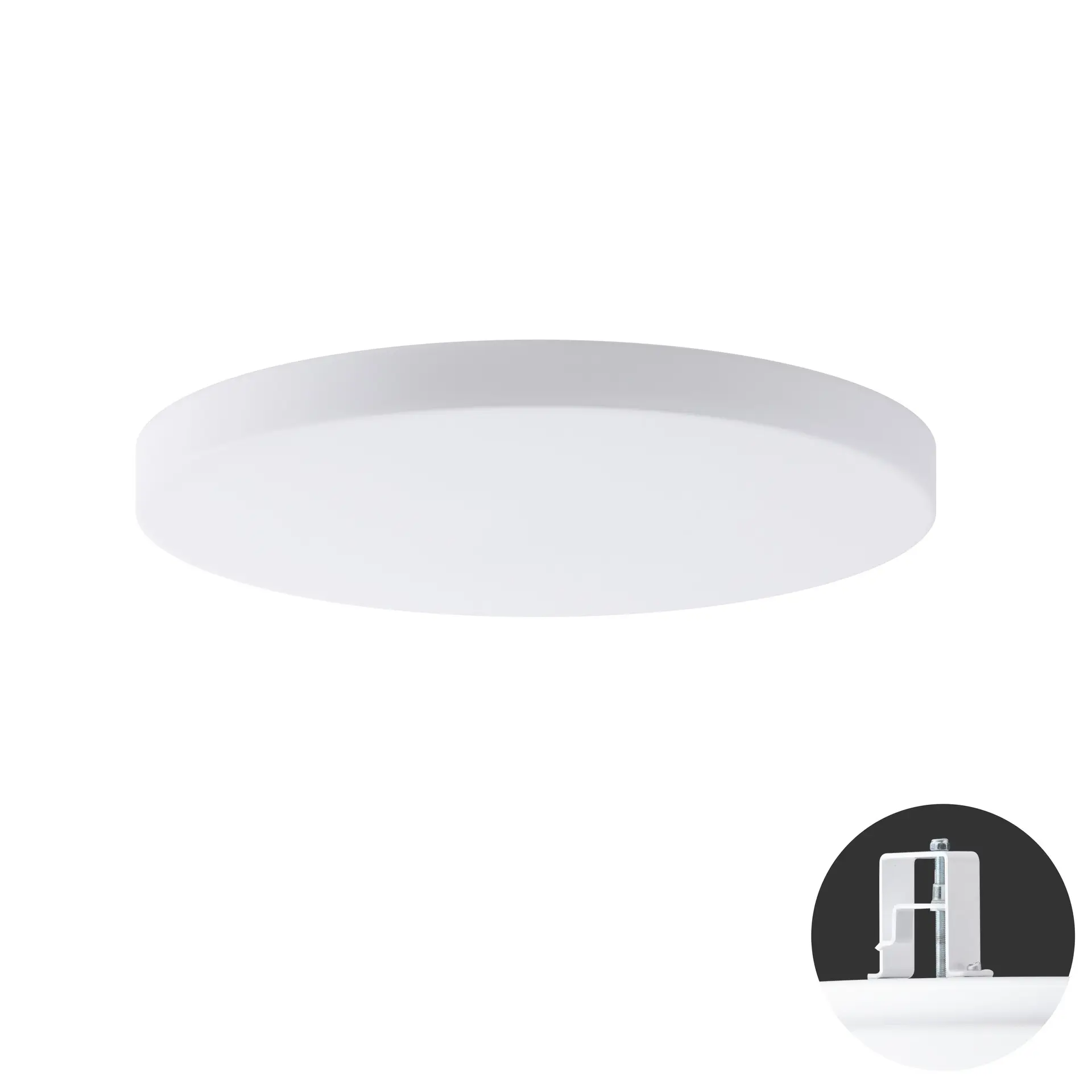 OSMONT CAR67172 CARINA V2 stropní/nástěnné skleněné polovestavné svítidlo bílá IP44 3000 K 48W LED
