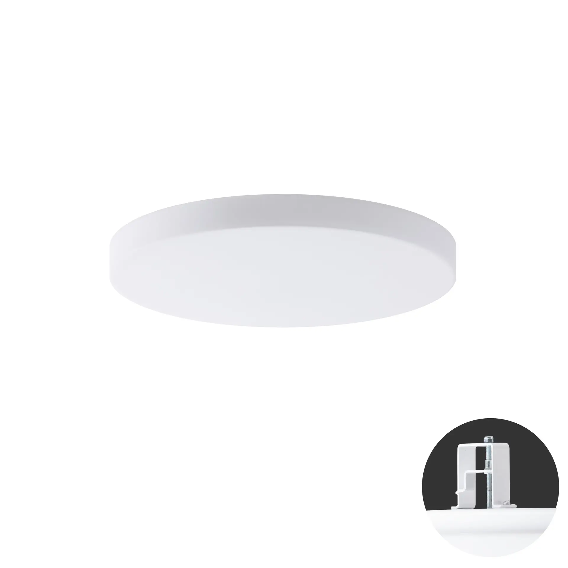 OSMONT CAR67601 CARINA V1 stropní/nástěnné skleněné polovestavné svítidlo bílá IP44 4000 K 25W LED