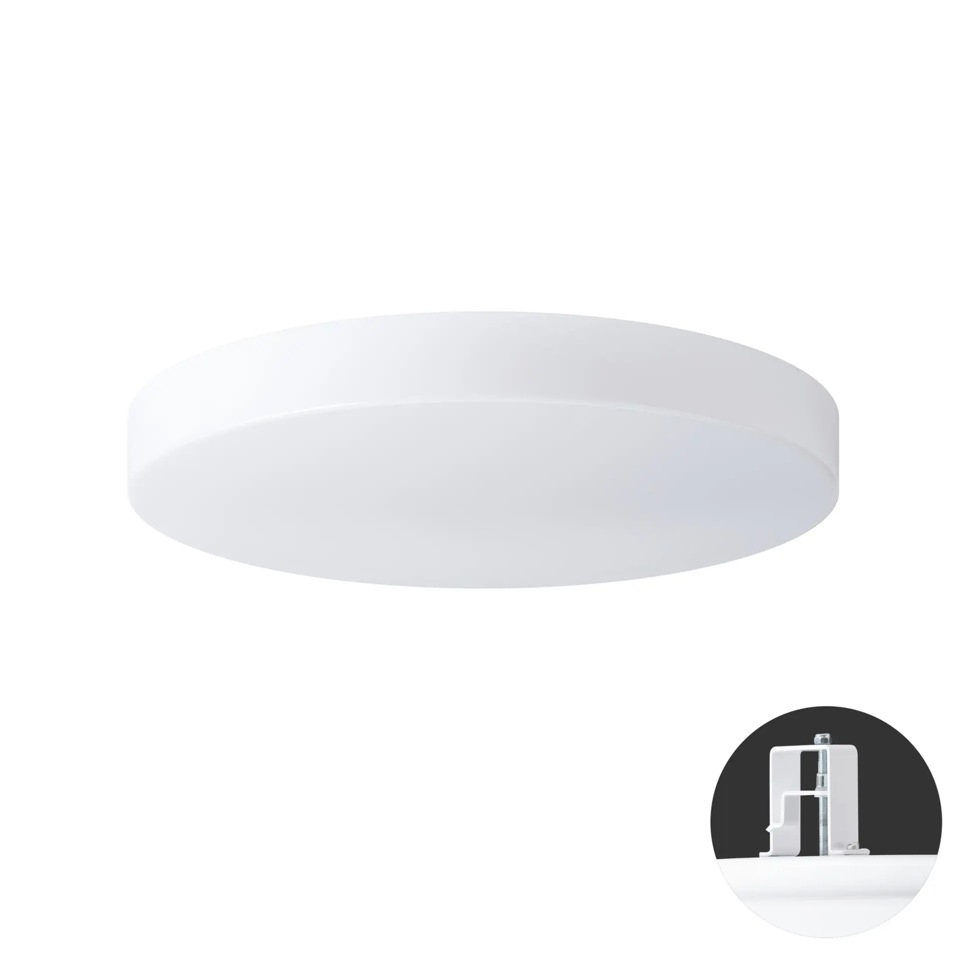 OSMONT DEL68161 DELIA V3 stropní/nástěnné plastové polovestavné svítidlo bílá IP44 3000 K 33W LED DALI