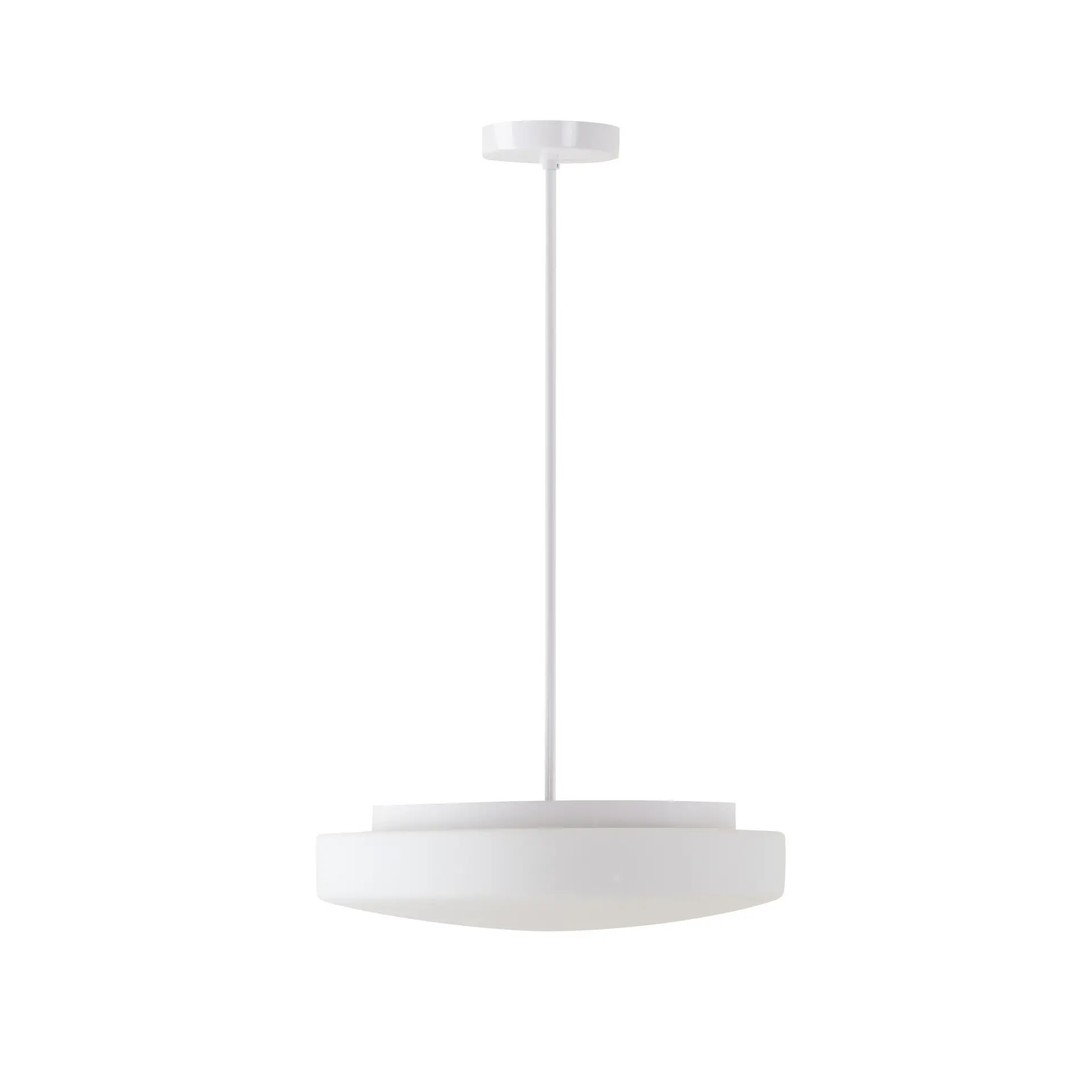 OSMONT EDN61571 EDNA P4 závěsné skleněné svítidlo bílá IP40 4000 K 19W LED