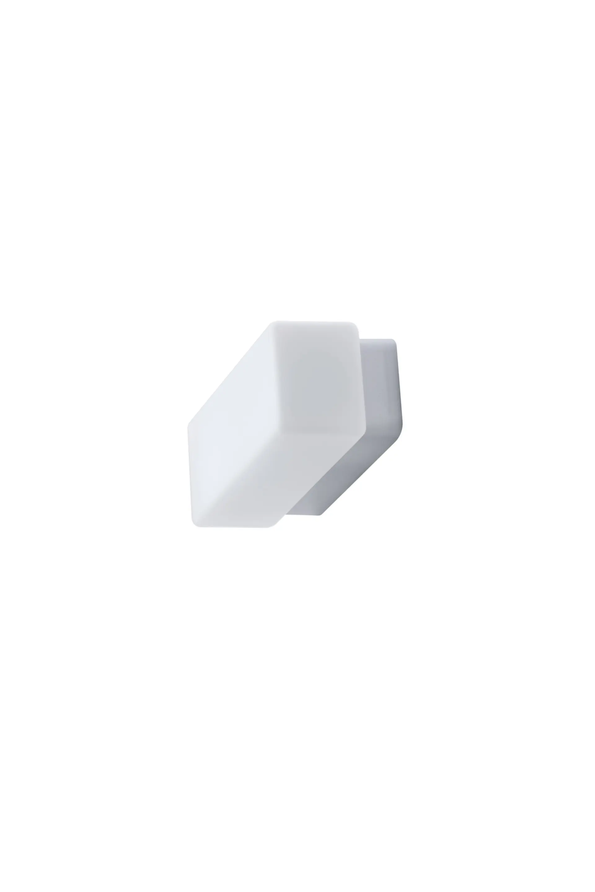 OSMONT FLO67776 FLORA 1 stropní/nástěnné skleněné svítidlo stříbrná / bílá IP43 4000 K 7W LED