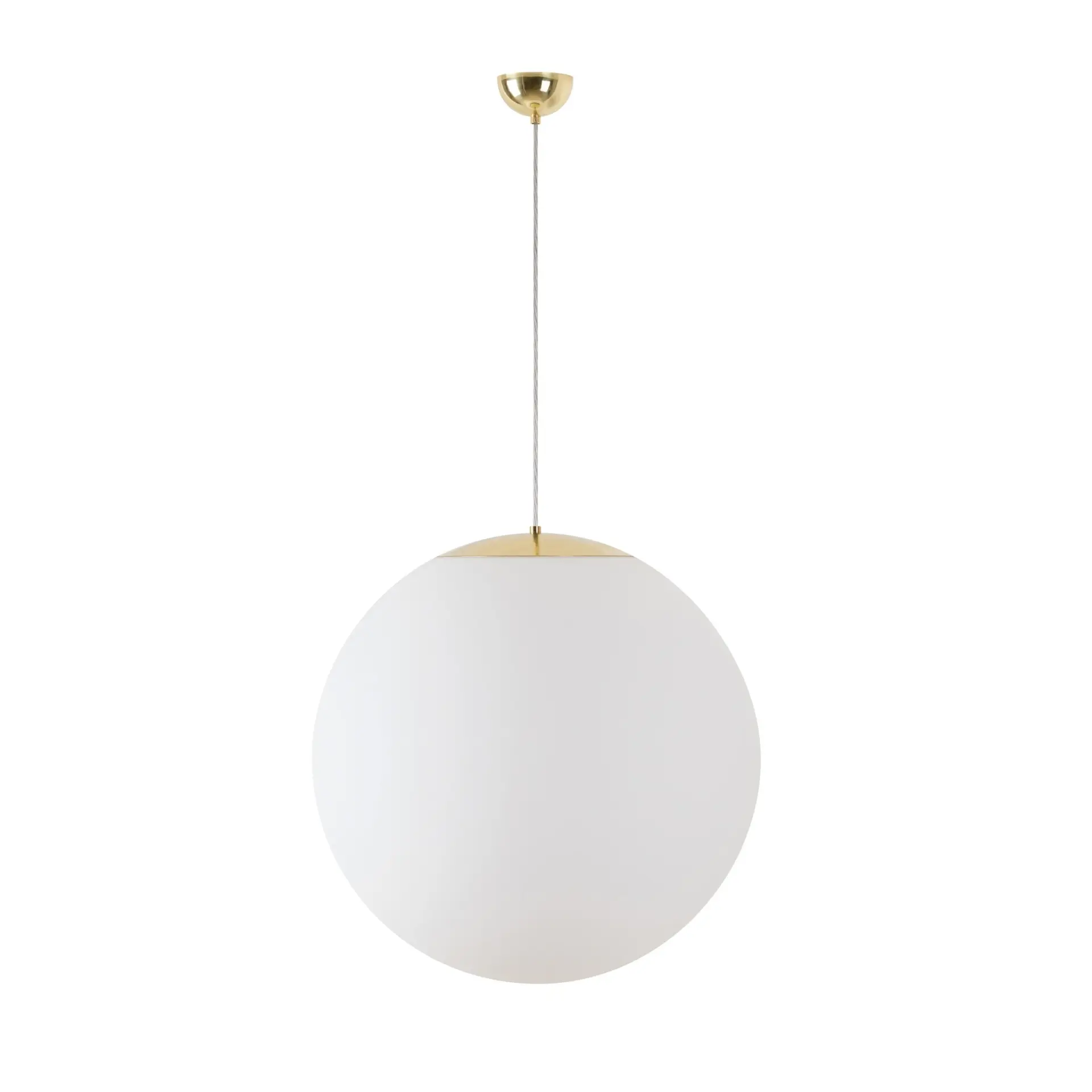 OSMONT ISI60264 ISIS S5 PM-M závěsné plastové svítidlo mosaz / bílá IP40 3000 K 48W LED