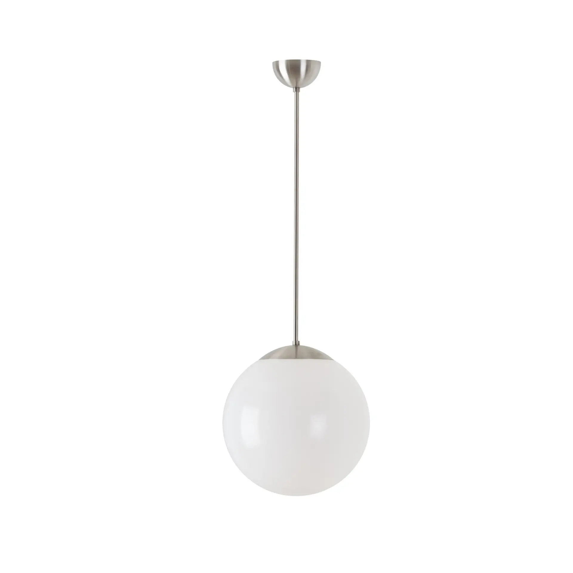 OSMONT ISI63393 ISIS P2 PM závěsné plastové svítidlo nerez broušená / bílá IP40 3000 K 20W LED