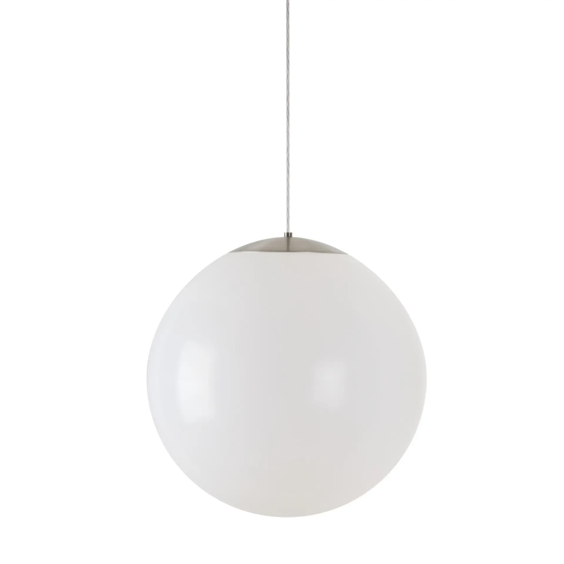 OSMONT ISI63558 ISIS S4 HP závěsné plastové svítidlo nerez broušená / bílá IP40 4000 K 59W LED
