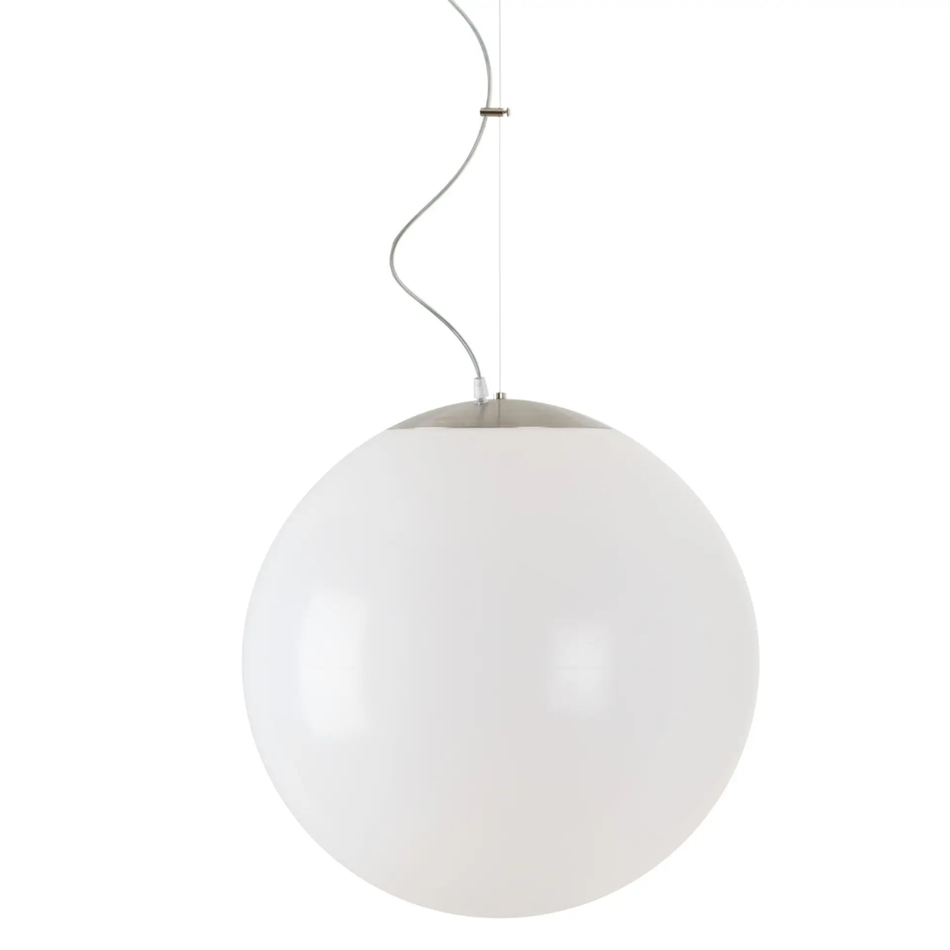 OSMONT ISI64293 ISIS L4 PM HP závěsné plastové svítidlo nerez broušená / bílá IP40 3000 K 59W LED DALI