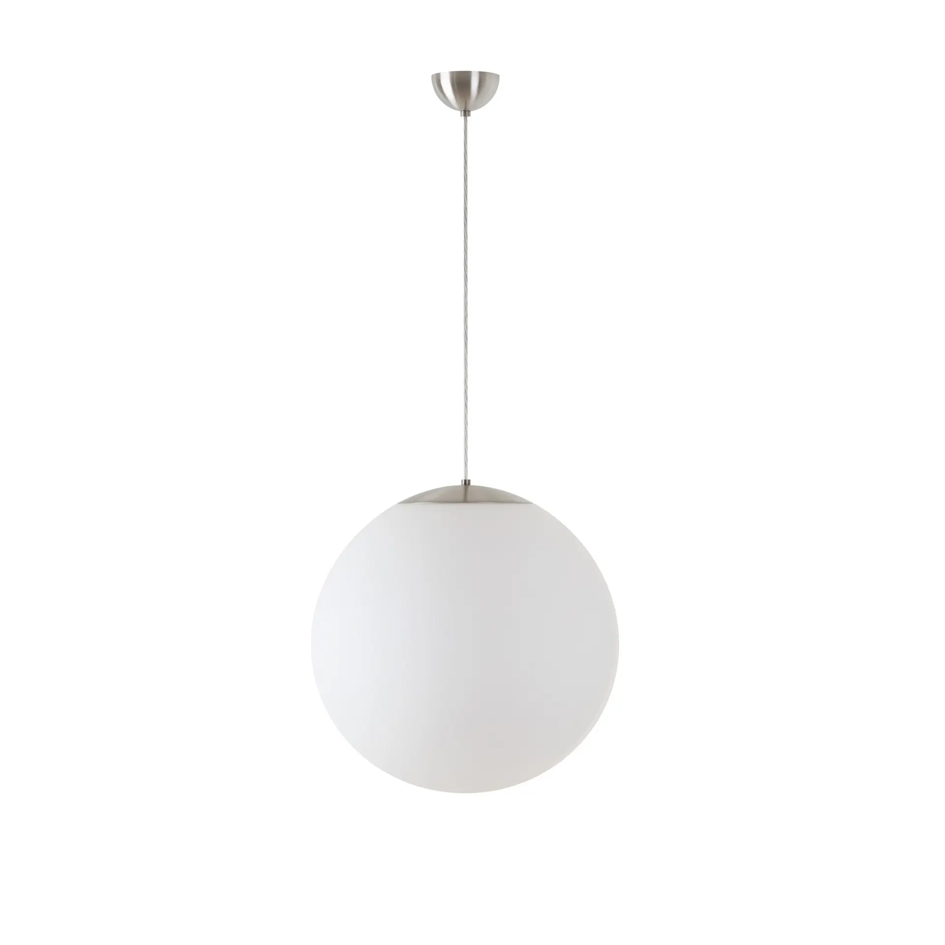 OSMONT ISI70332 ISIS S4 PM-M závěsné plastové svítidlo nerez broušená / bílá IP40 3000 K 41W LED