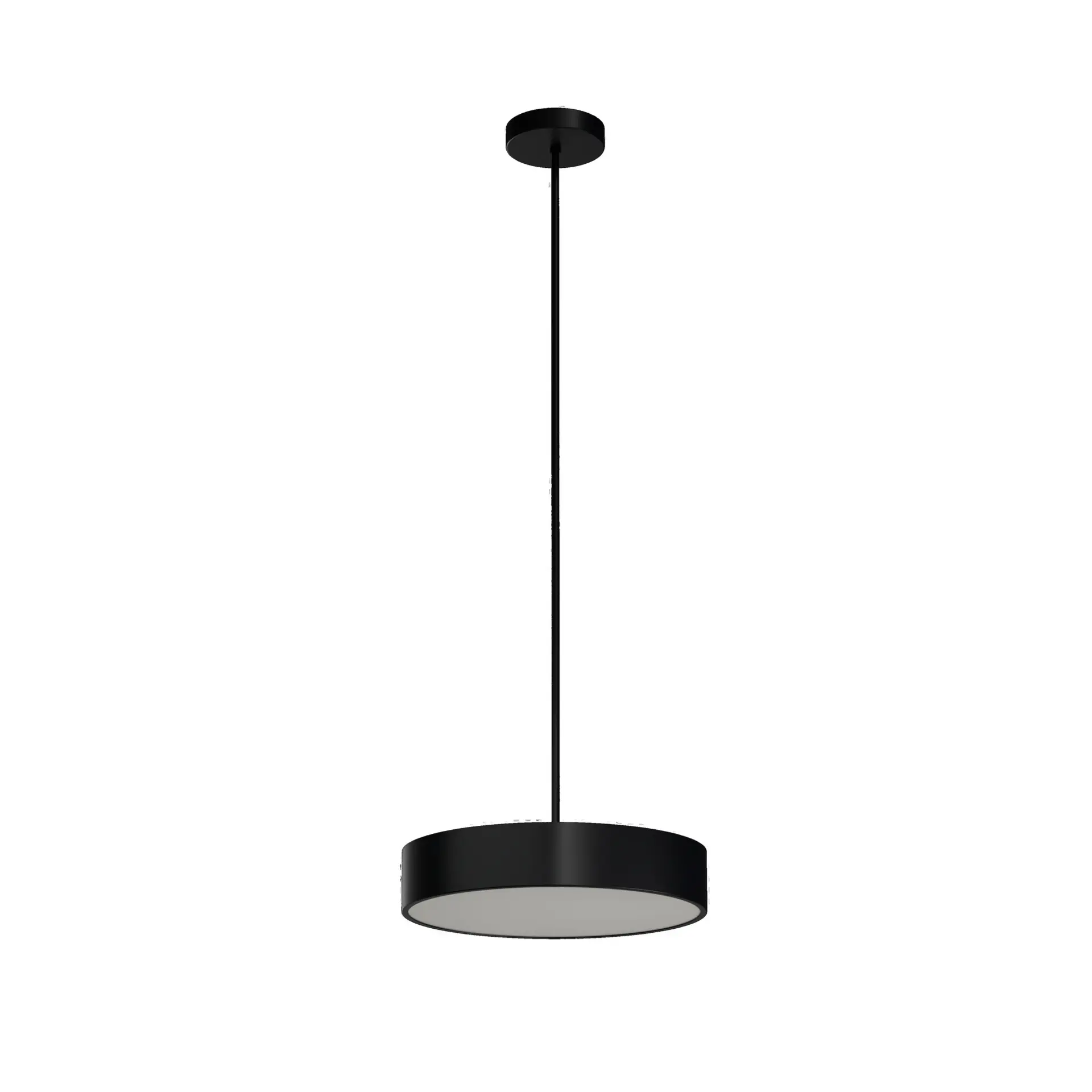 OSMONT KRU60200 KRUGER P2 FOP závěsné plastové svítidlo černá IP40 3000 K 34W LED DALI