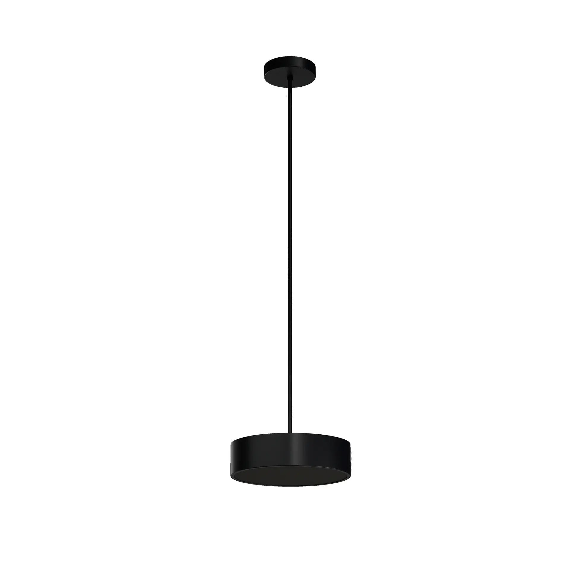 OSMONT KRU60674 KRUGER P1 FC závěsné plastové svítidlo černá IP40 4000 K 18W LED