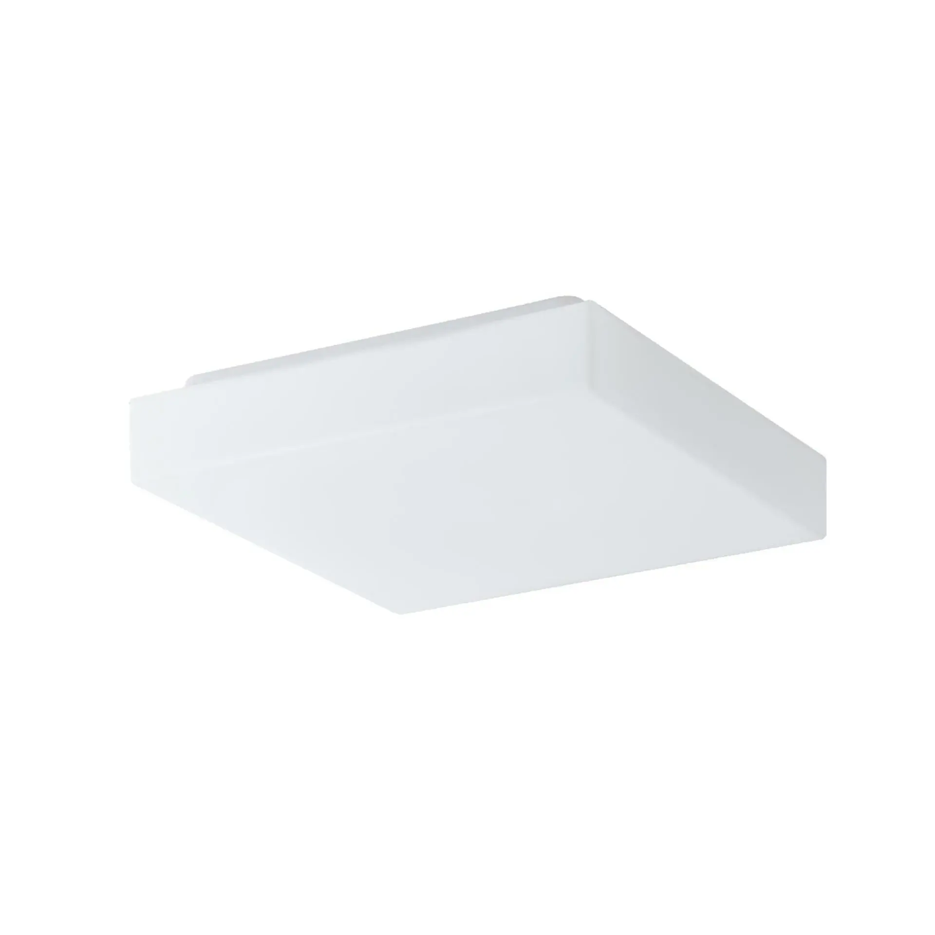OSMONT LIB59614 LIBRA 1 stropní/nástěnné skleněné svítidlo bílá IP44 4000 K 16W LED nouzové kombinované 3 h