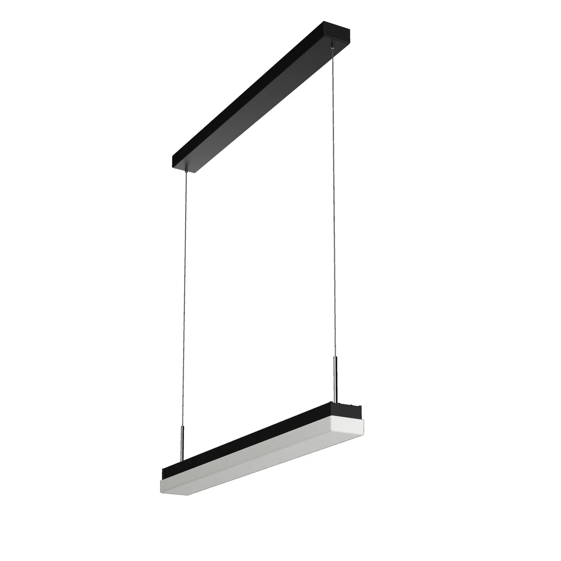 OSMONT MAT60554 MATAR LE1 závěsné plastové svítidlo černá / bílá IP40 4000 K 13W LED